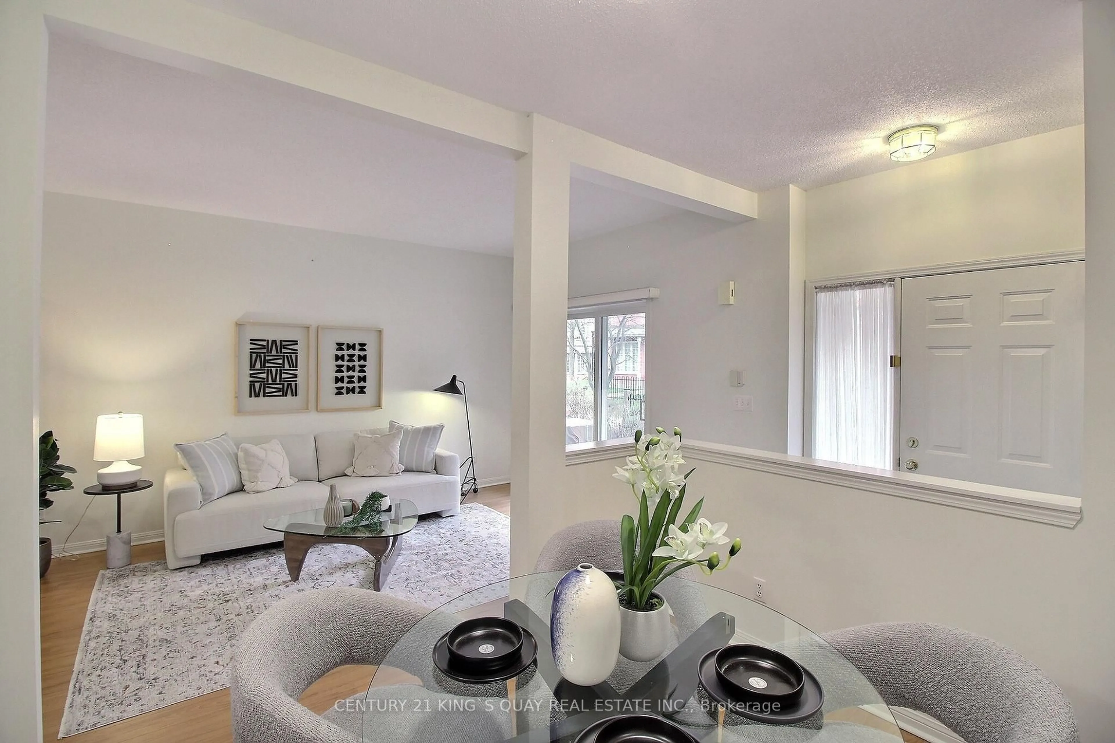 Living room with furniture, unknown for 2 Alpen Way #23A, Markham Ontario L3R 4G1