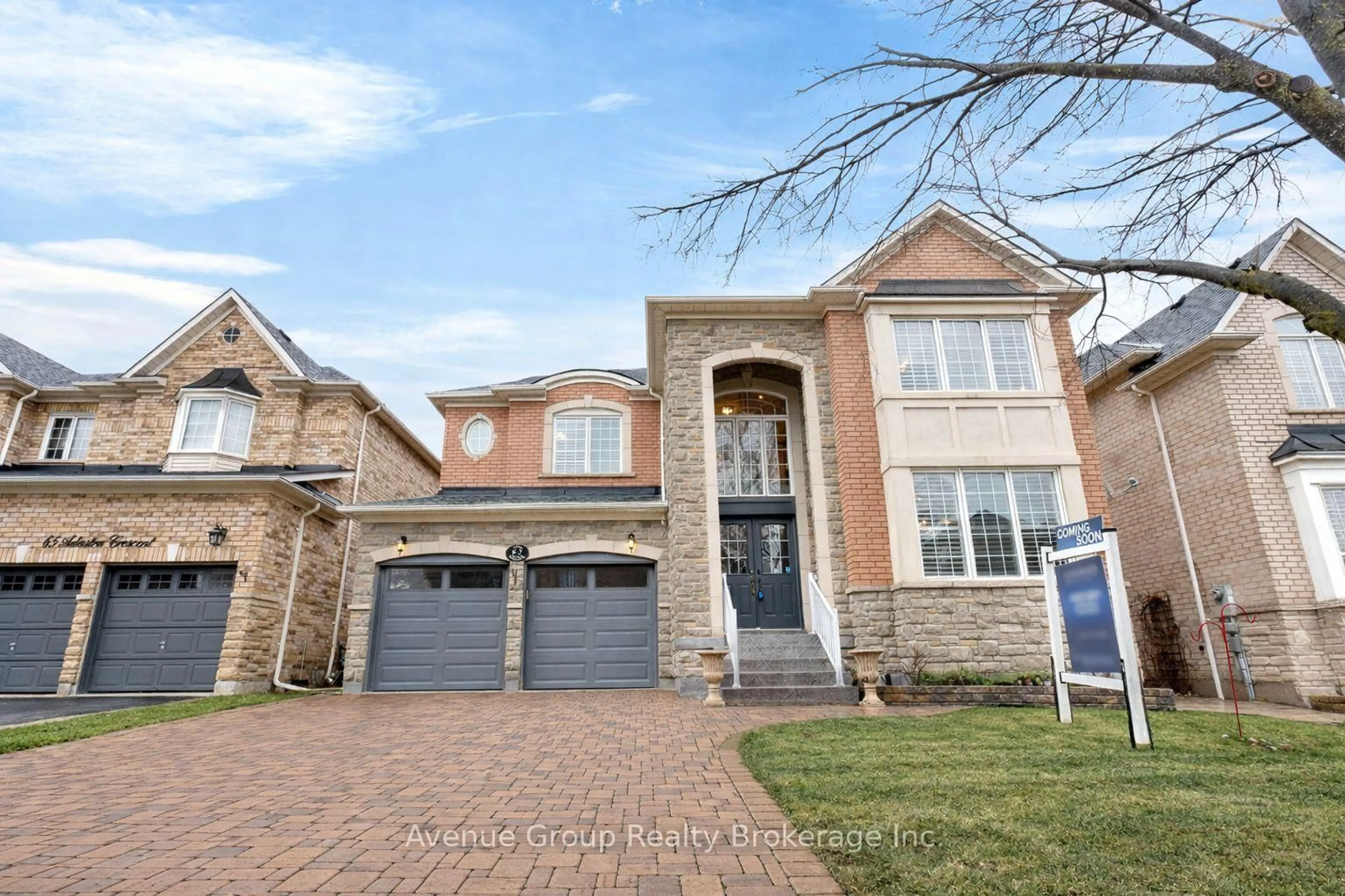 Home with brick exterior material, street for 63 Adastra Cres, Markham Ontario L6C 3C9