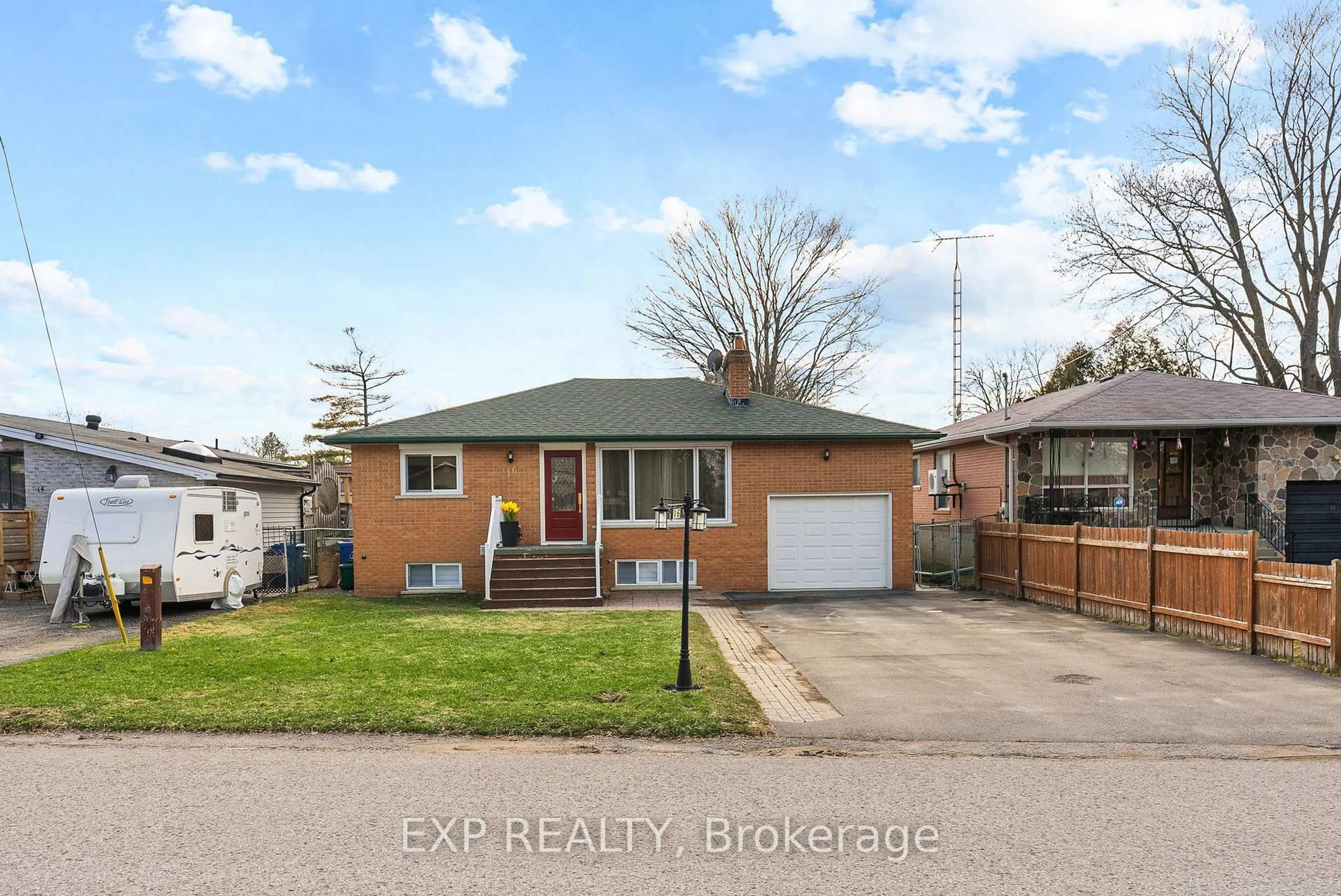 Home with brick exterior material, street for 16 Lorne St, Georgina Ontario L0E 1L0