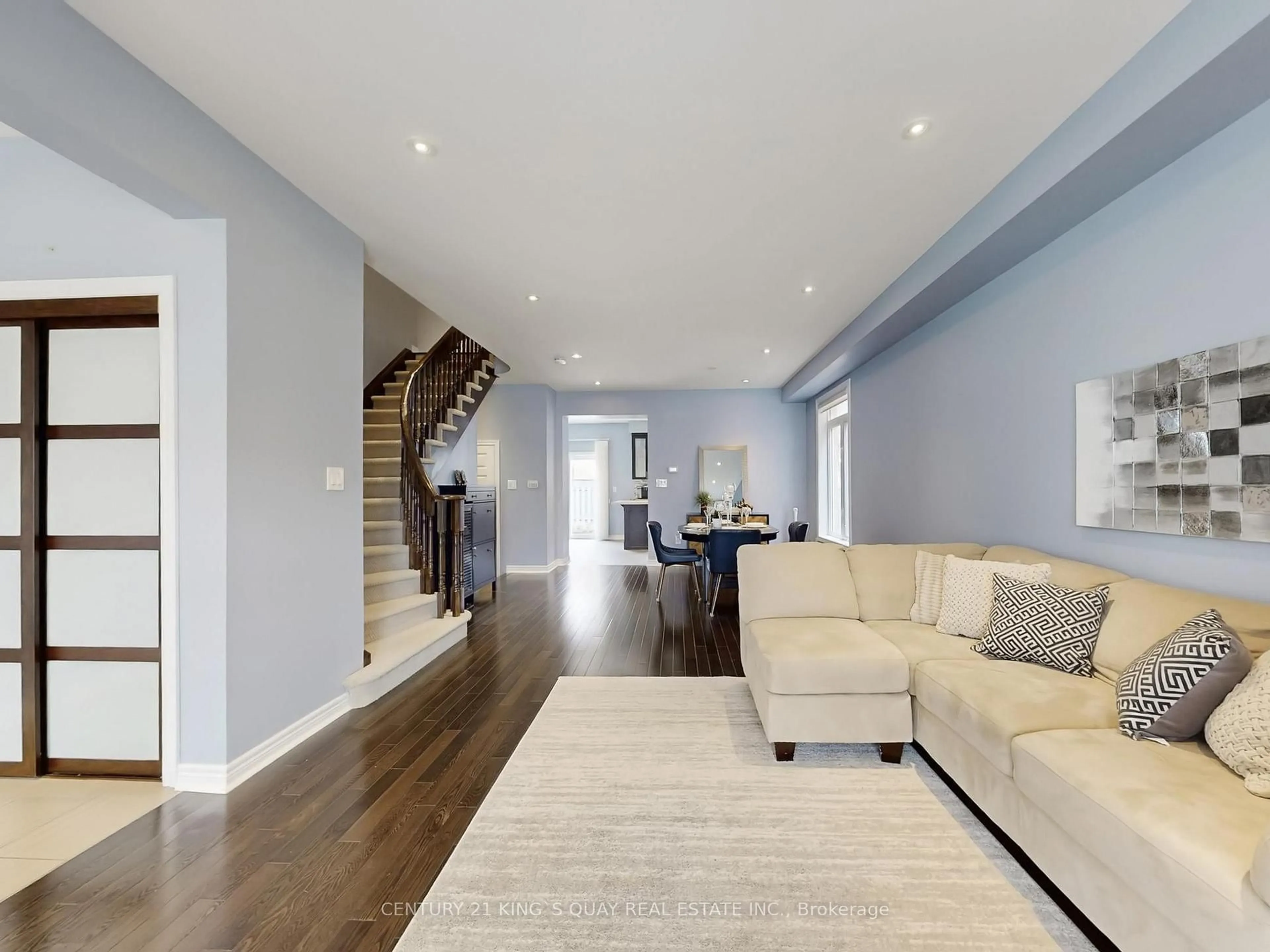 Living room with furniture, unknown for 35 Mckennon St, Markham Ontario L6E 1H5