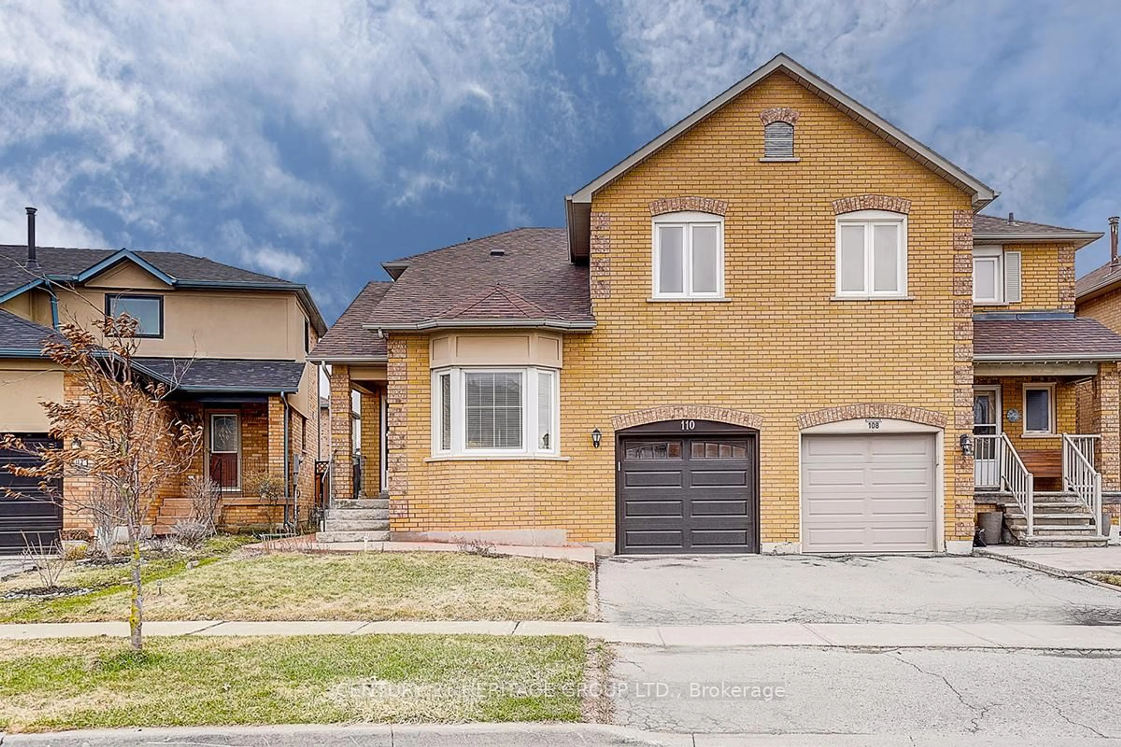 Home with brick exterior material, street for 110 Dunoon Dr, Vaughan Ontario L6A 1Z2
