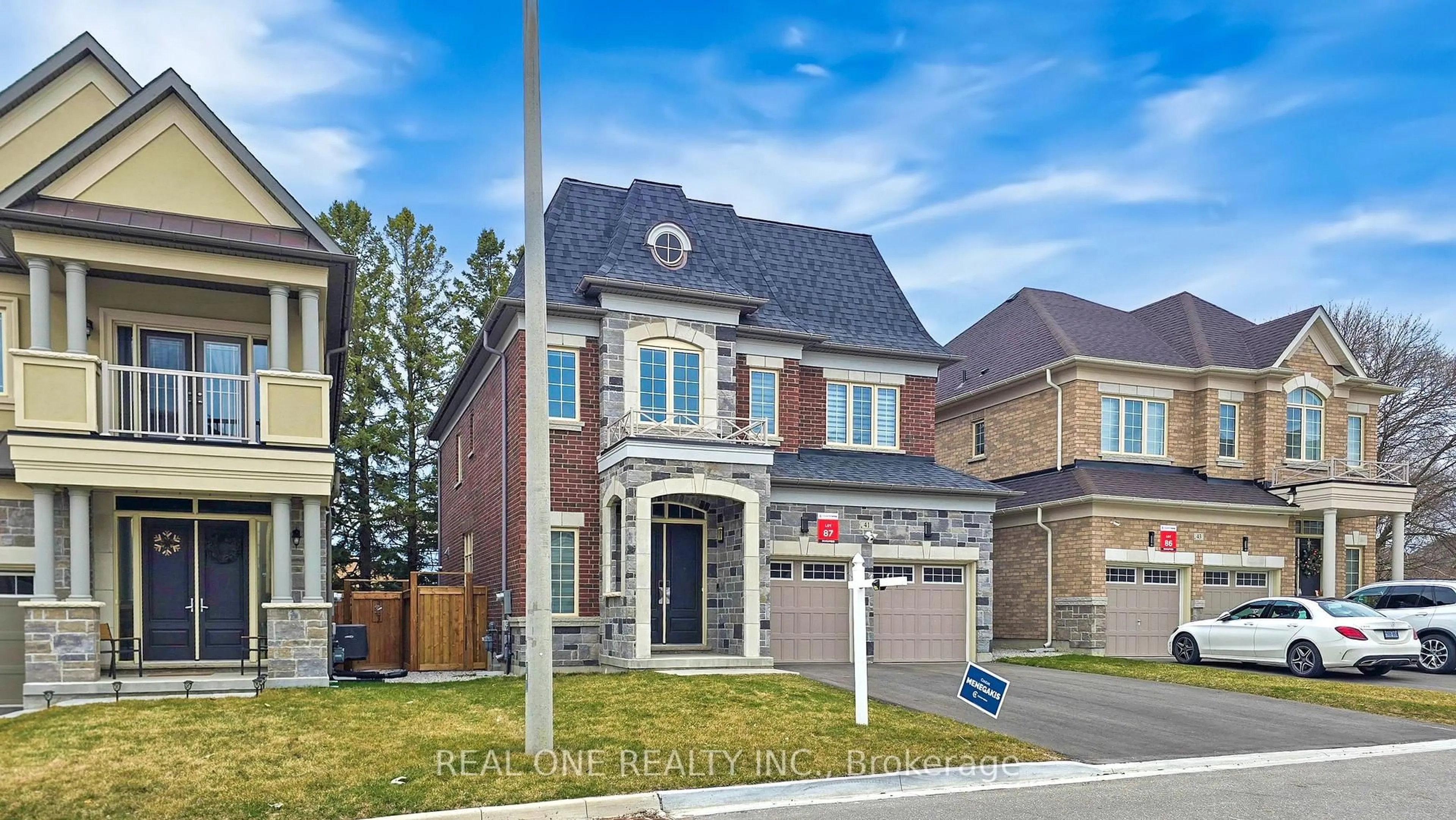 Home with brick exterior material, street for 41 Menotti Dr, Richmond Hill Ontario L4E 0G9
