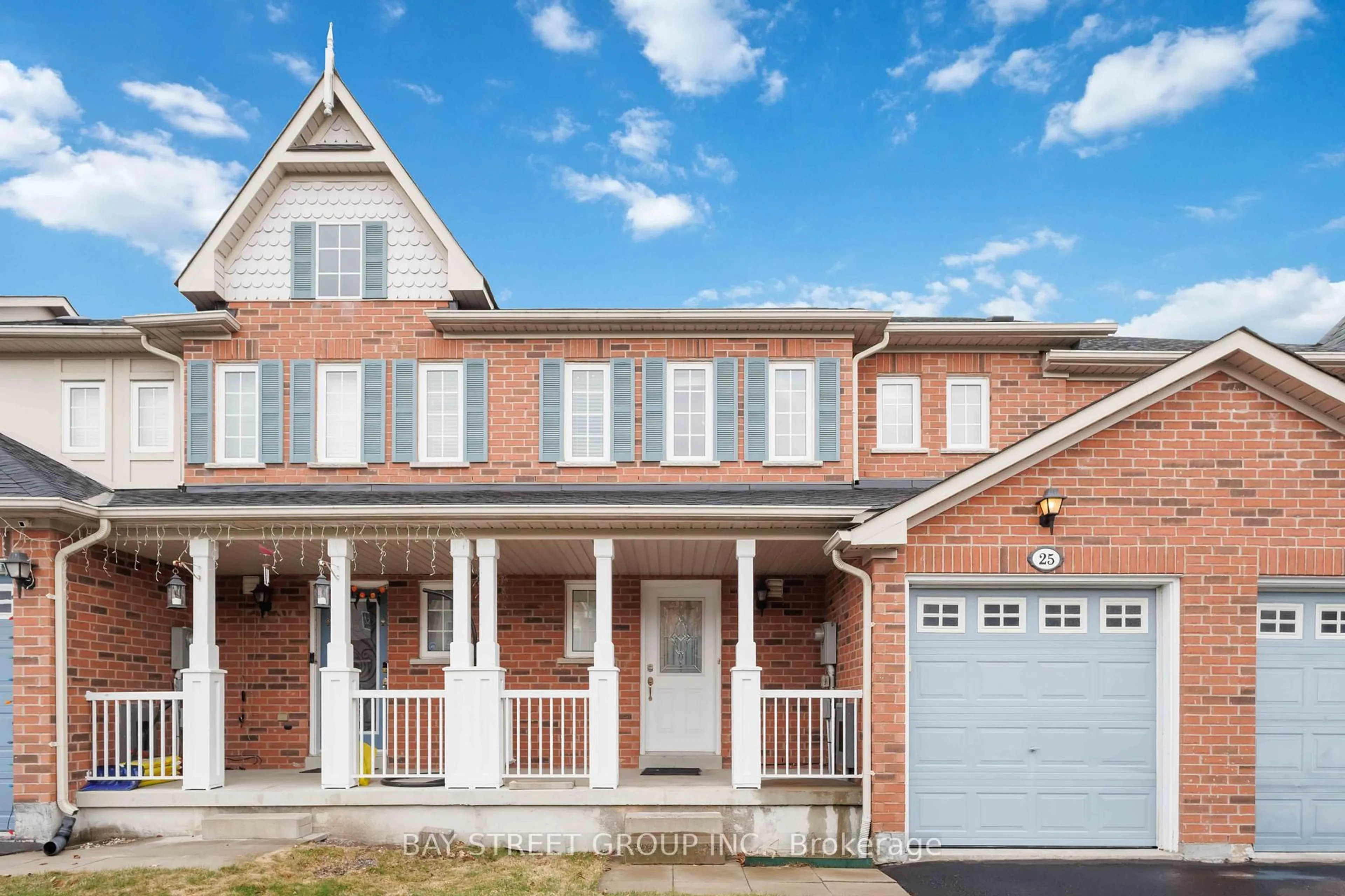 Home with brick exterior material, street for 25 Maple Ridge Cres, Markham Ontario L6E 1V3