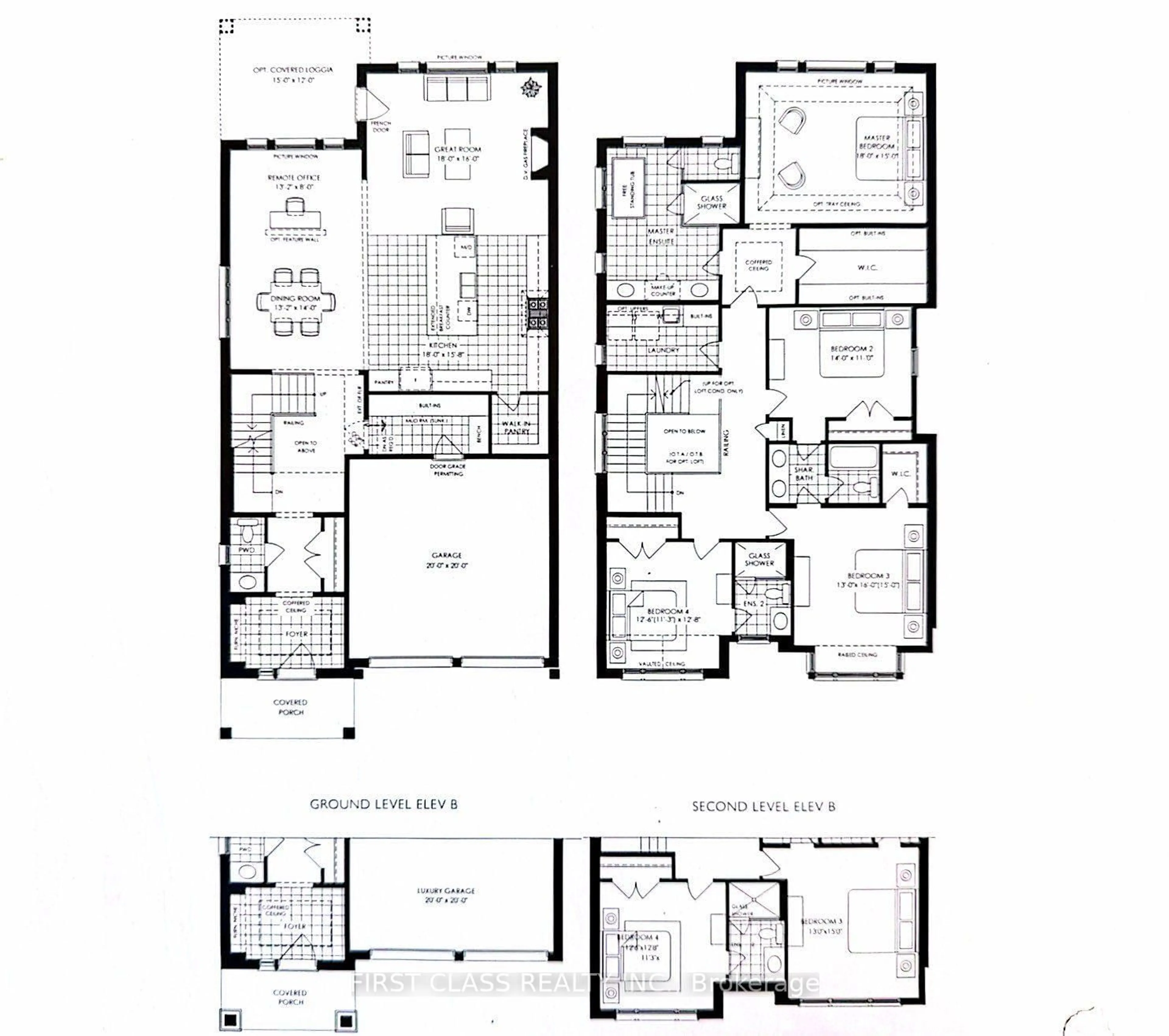 Floor plan for 68 Tranquility Cres, Markham Ontario L6C 3R1