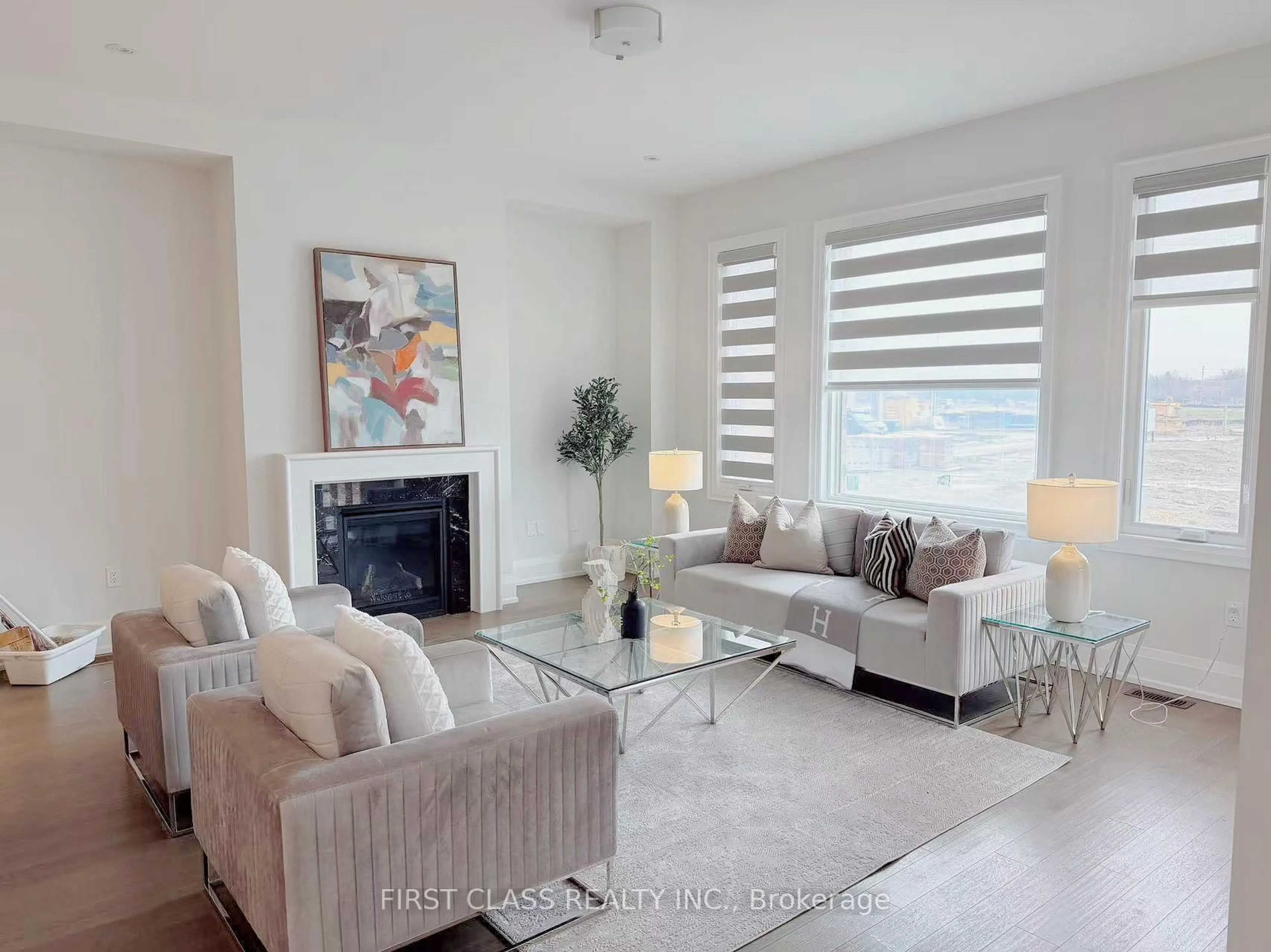 Living room with furniture, unknown for 68 Tranquility Cres, Markham Ontario L6C 3R1