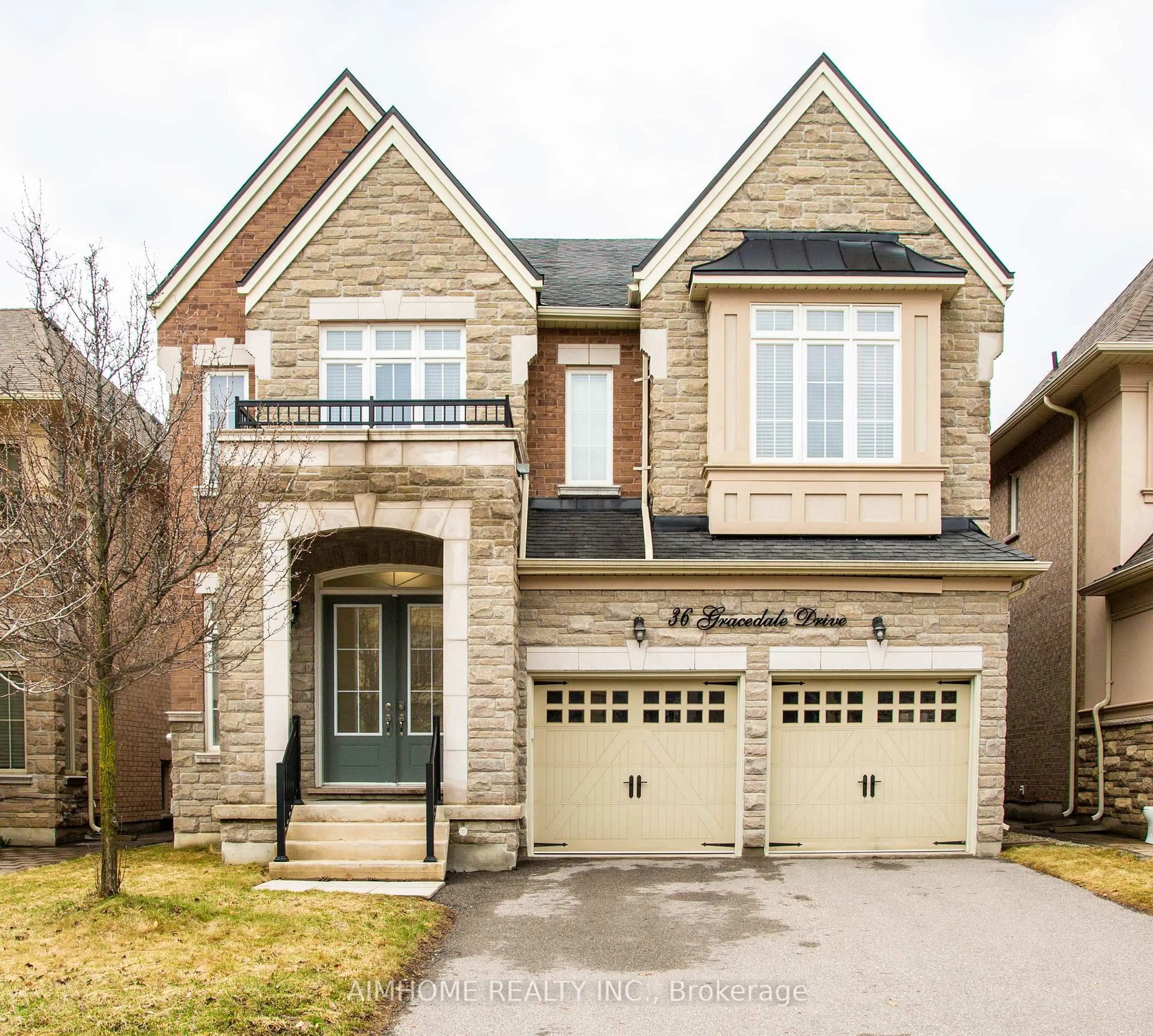 Home with brick exterior material, street for 36 Gracedale Dr, Richmond Hill Ontario L4C 0Y3