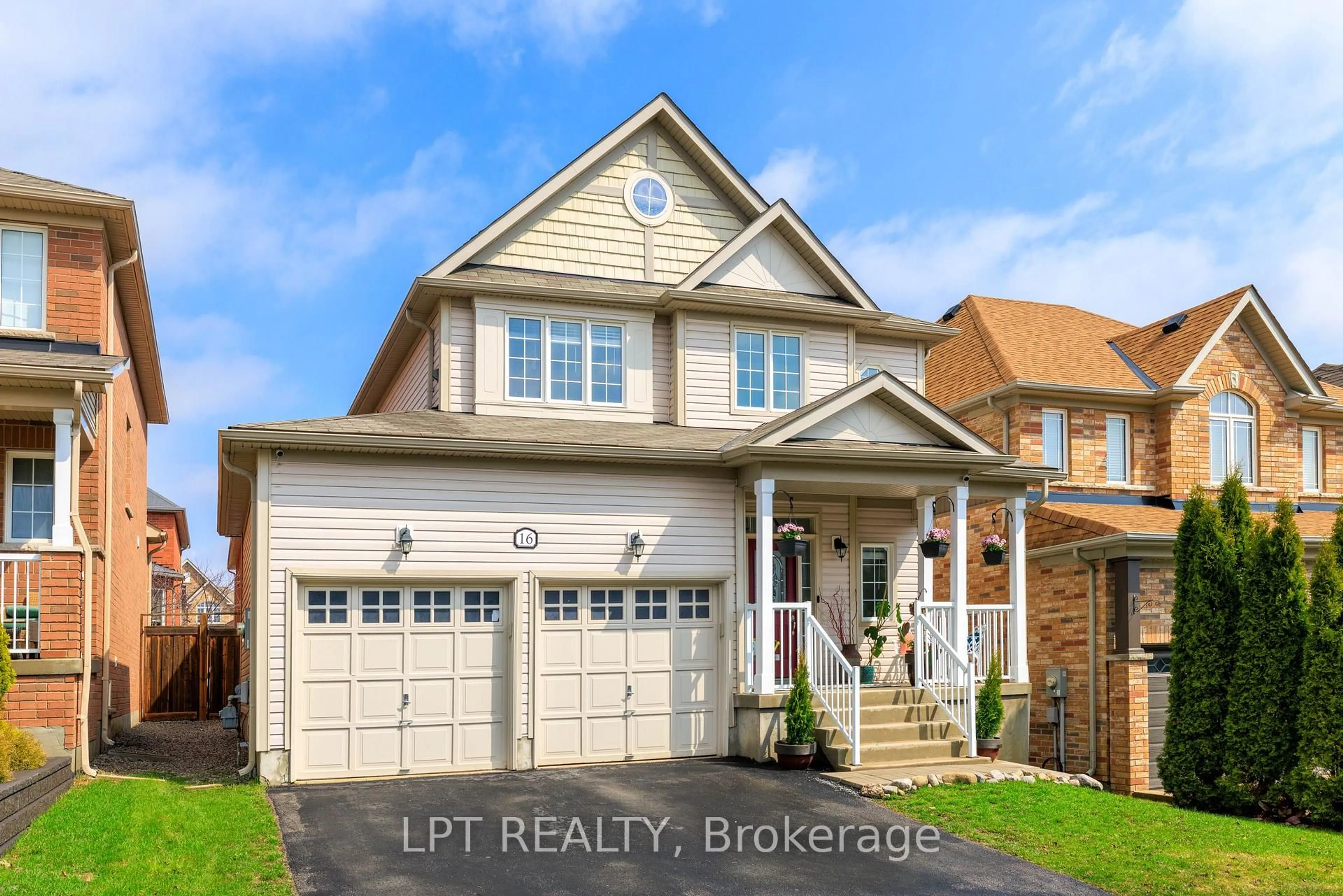 Home with brick exterior material, street for 16 Bardawill Ave, Georgina Ontario L4P 0E7