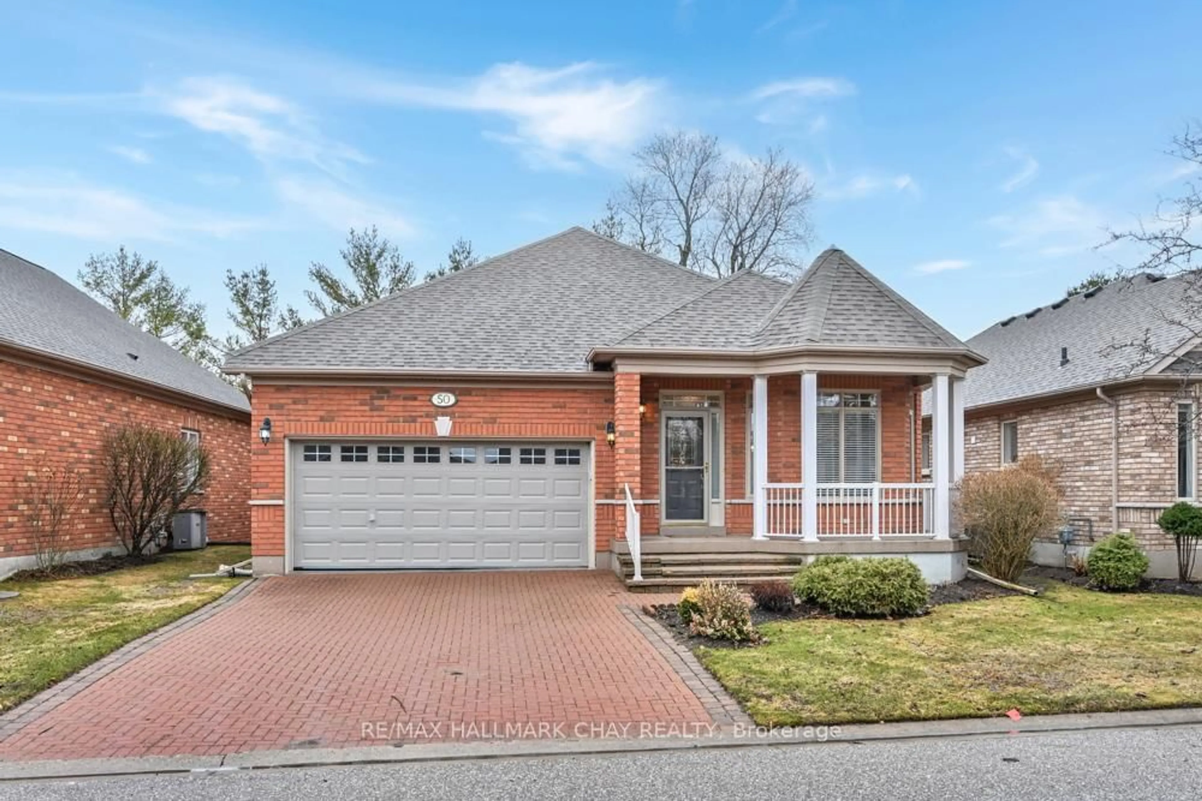 Home with brick exterior material, street for 50 Via Amici, New Tecumseth Ontario L9R 2C4