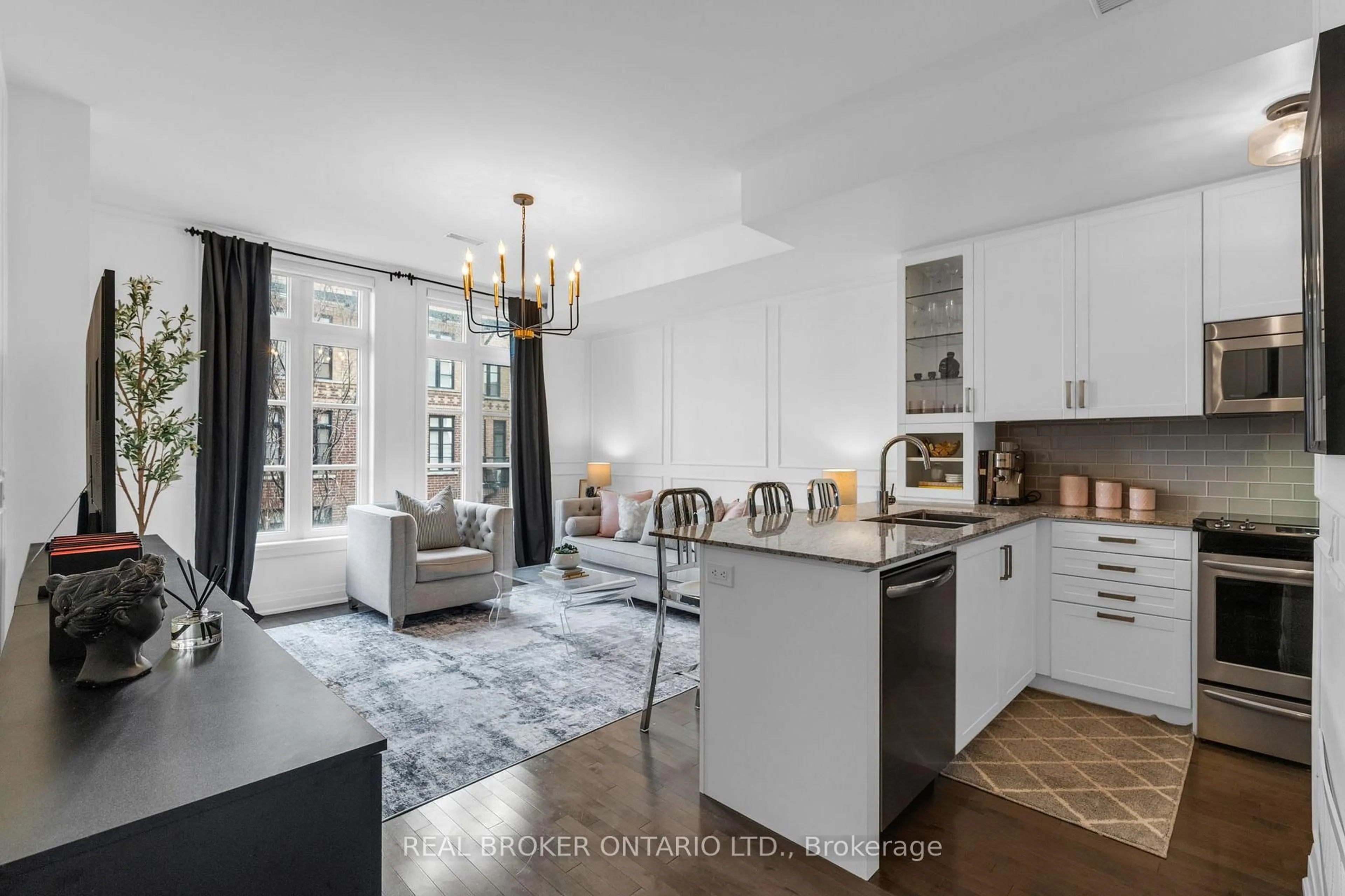 Open concept kitchen, unknown for 8167 Kipling Ave #43, Vaughan Ontario L4L 0G4