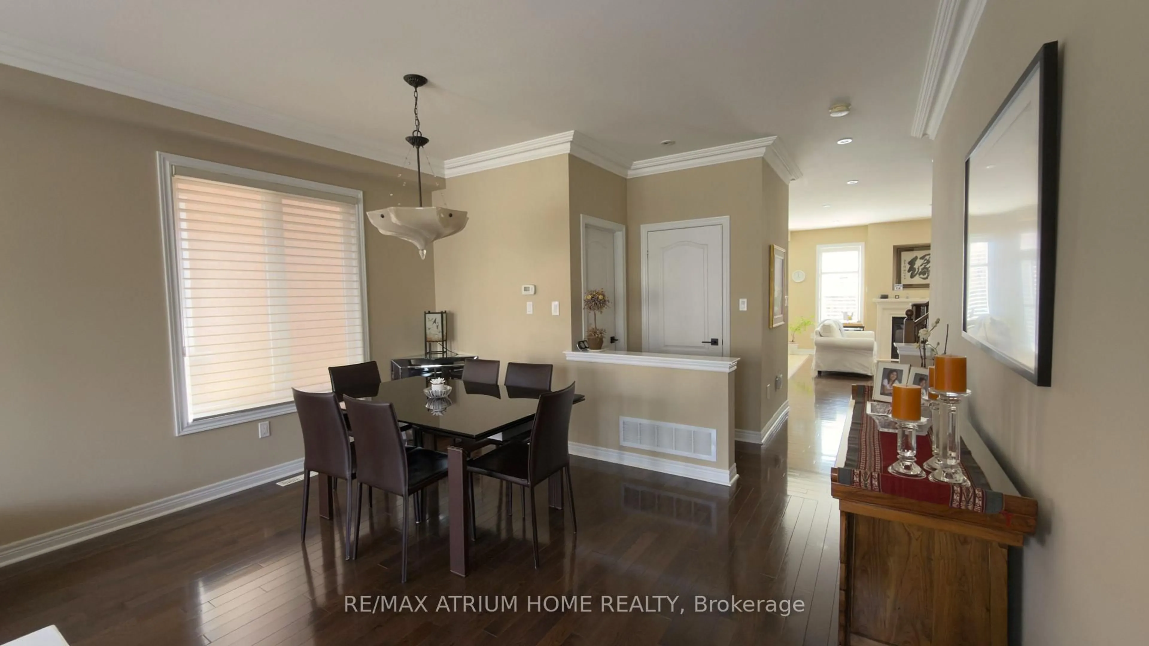 Dining room, ceramic/tile floor for 15 Atlas Peak Dr, Markham Ontario L6C 3H8