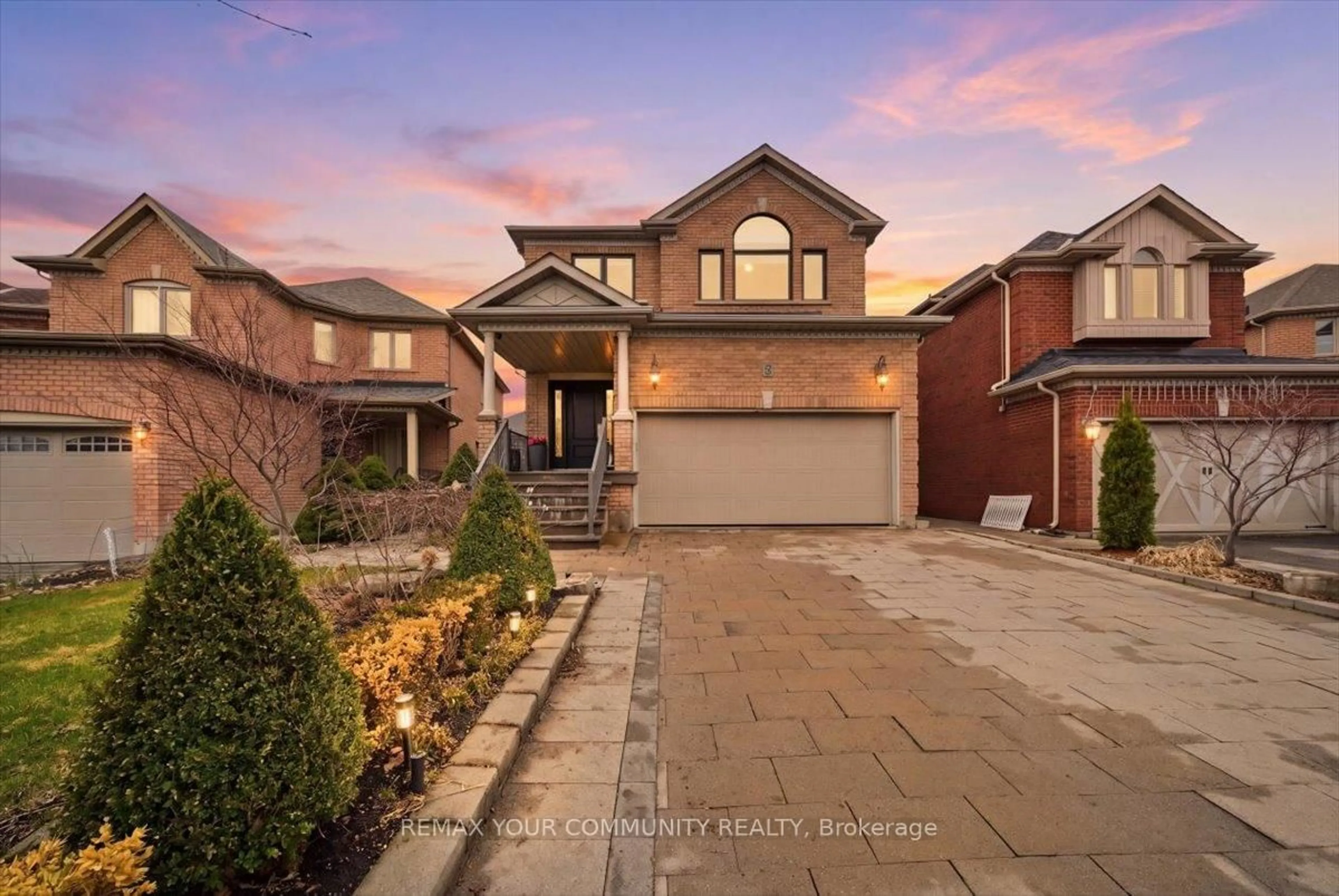 Home with brick exterior material, street for 42 Sandy Point Dr, Richmond Hill Ontario L4S 2W7