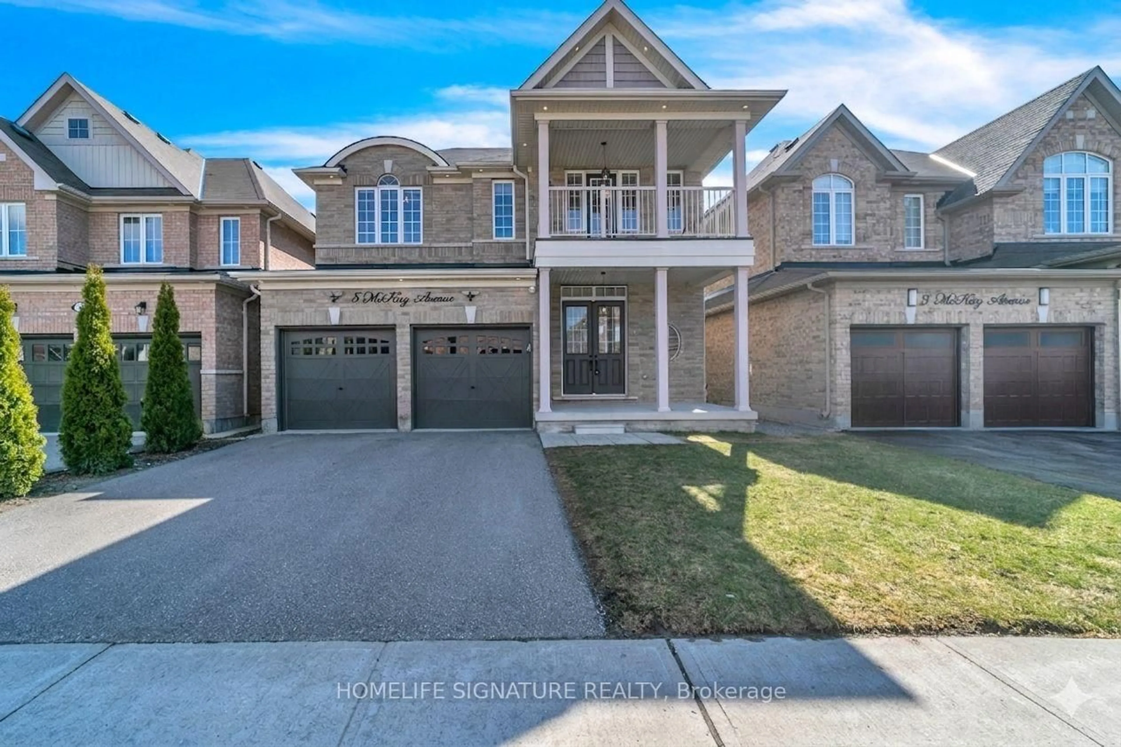 Home with brick exterior material, street for 5 Mckay Ave, New Tecumseth Ontario L0G 1W0