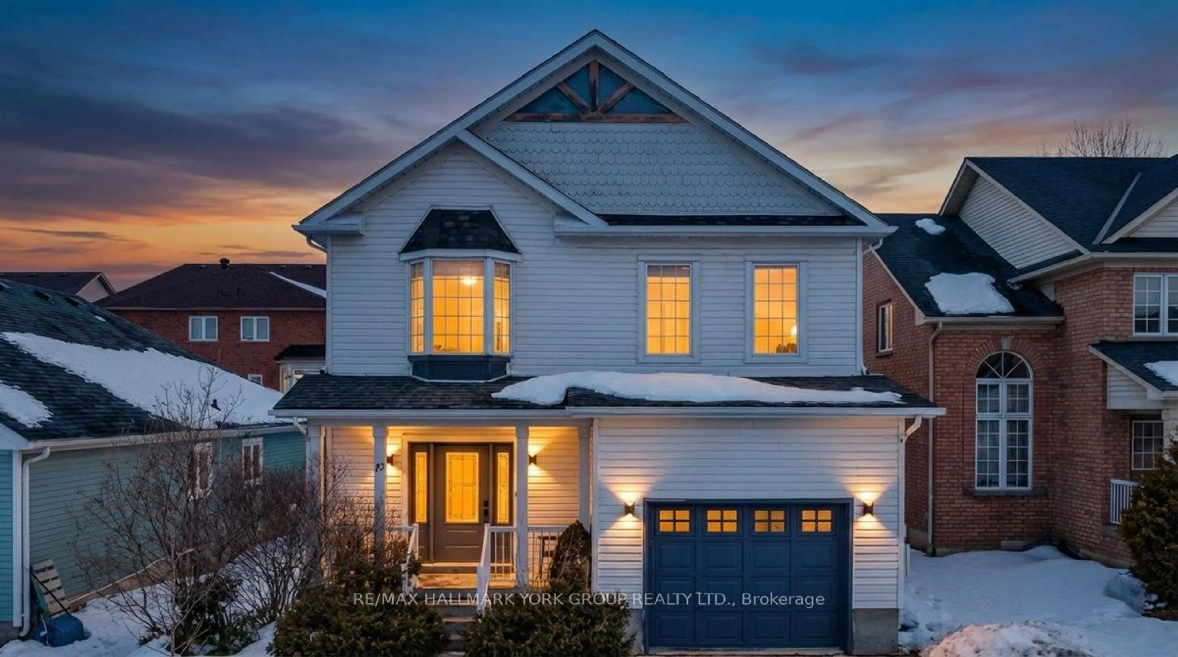 Home with brick exterior material, street for 19 Silverstone Cres, Georgina Ontario L4P 4A5