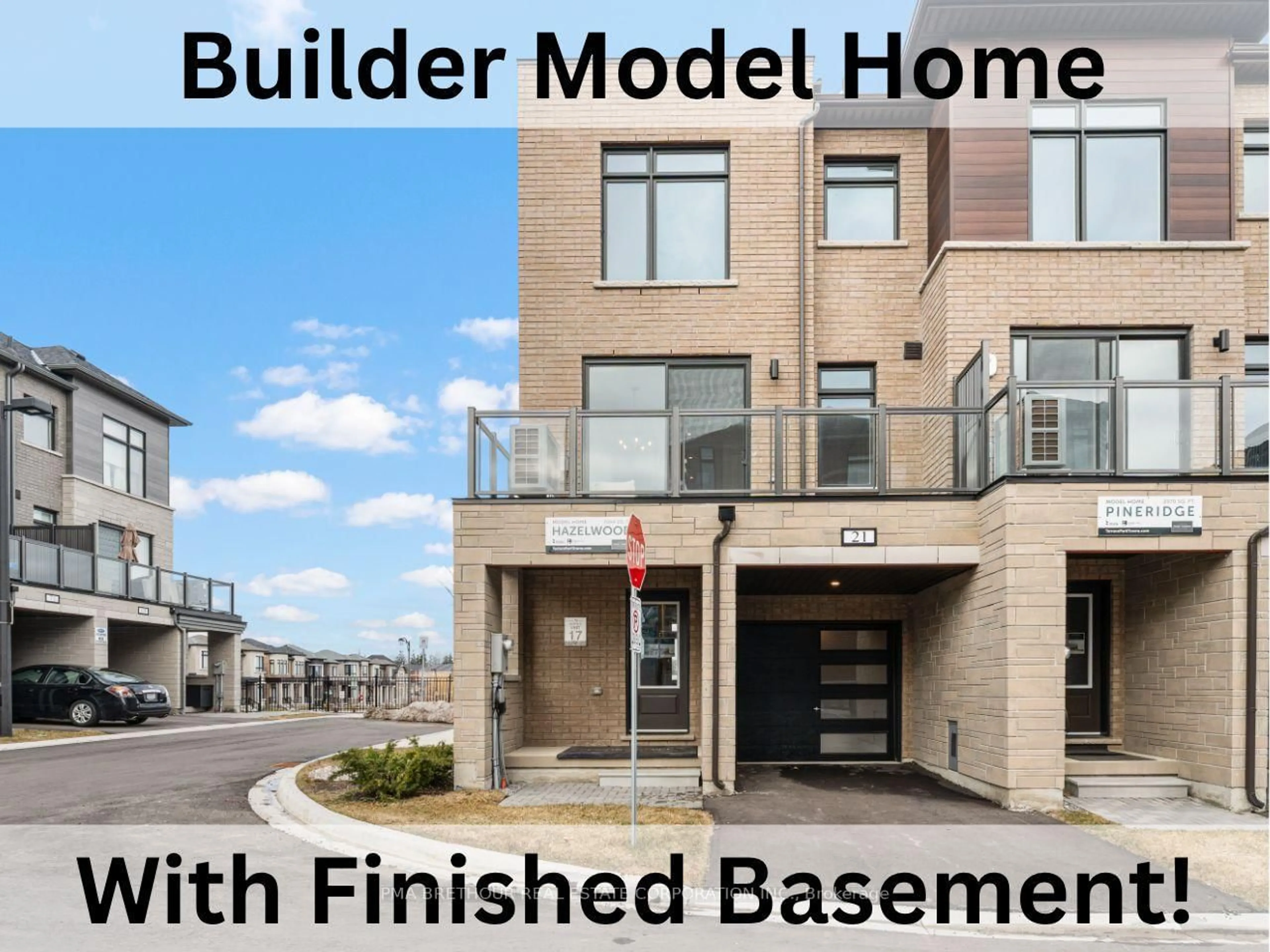 Home with brick exterior material, building for 21 Lounts Lane, Markham Ontario L6B 1R9