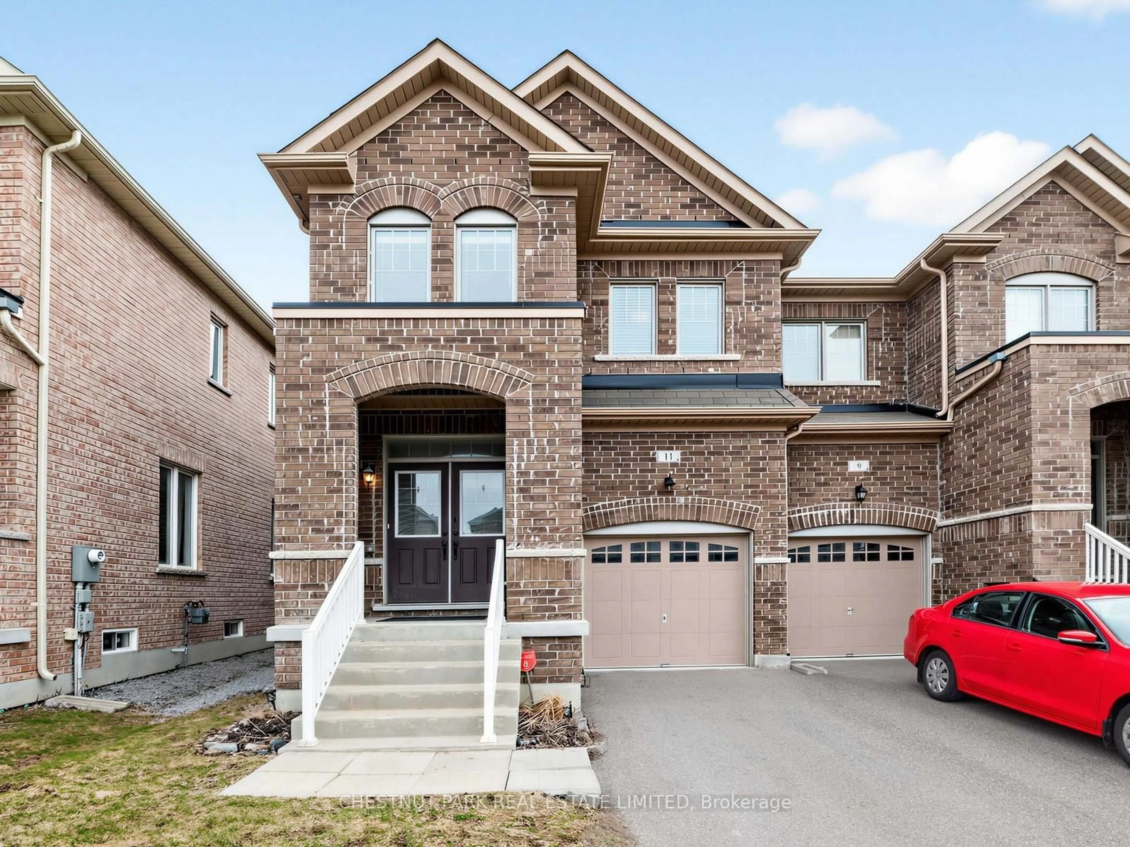 Home with brick exterior material, street for 11 Constable St, Aurora Ontario L4G 1B7