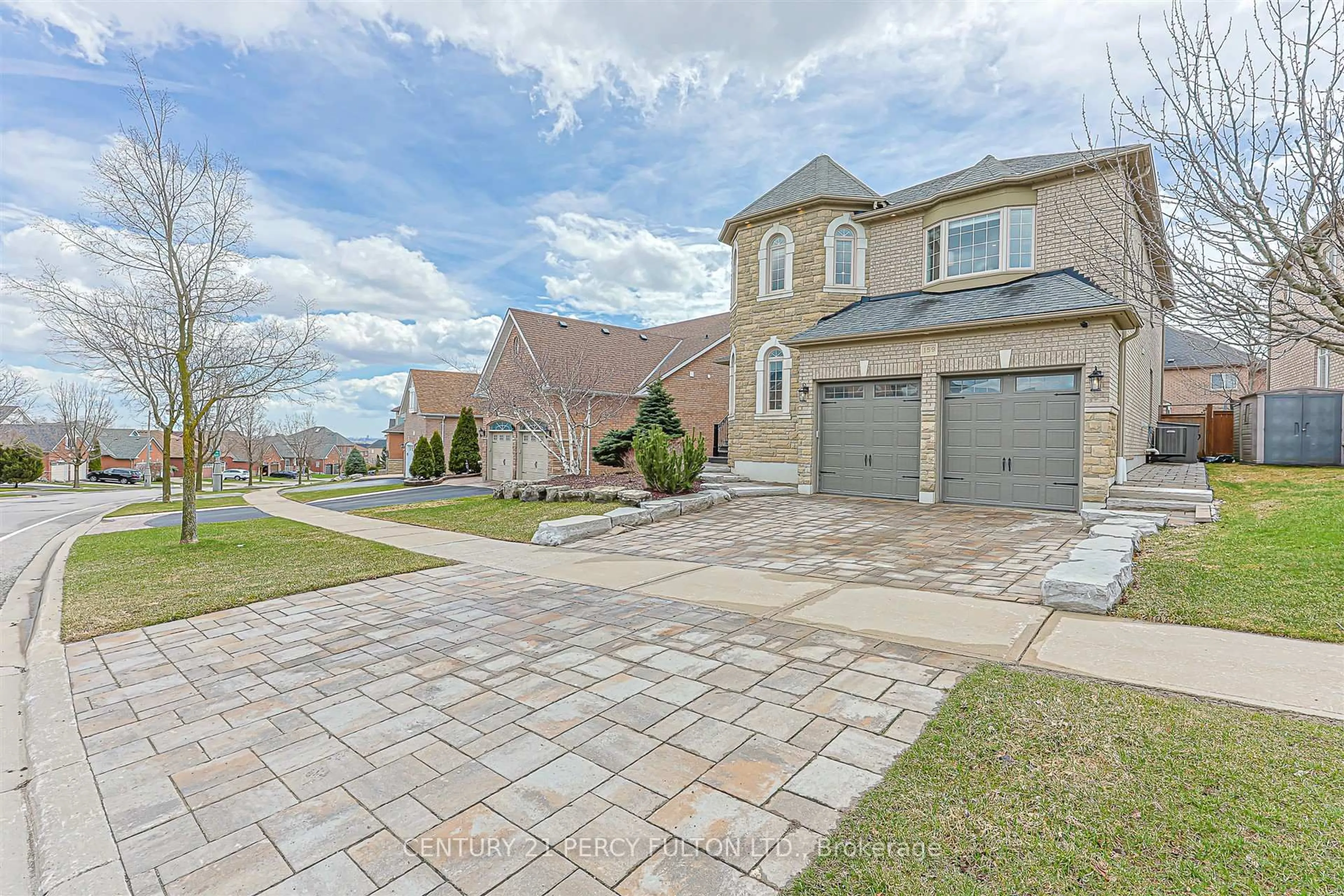 Home with brick exterior material, street for 159 Jefferson Forest Dr, Richmond Hill Ontario L4E 4K6