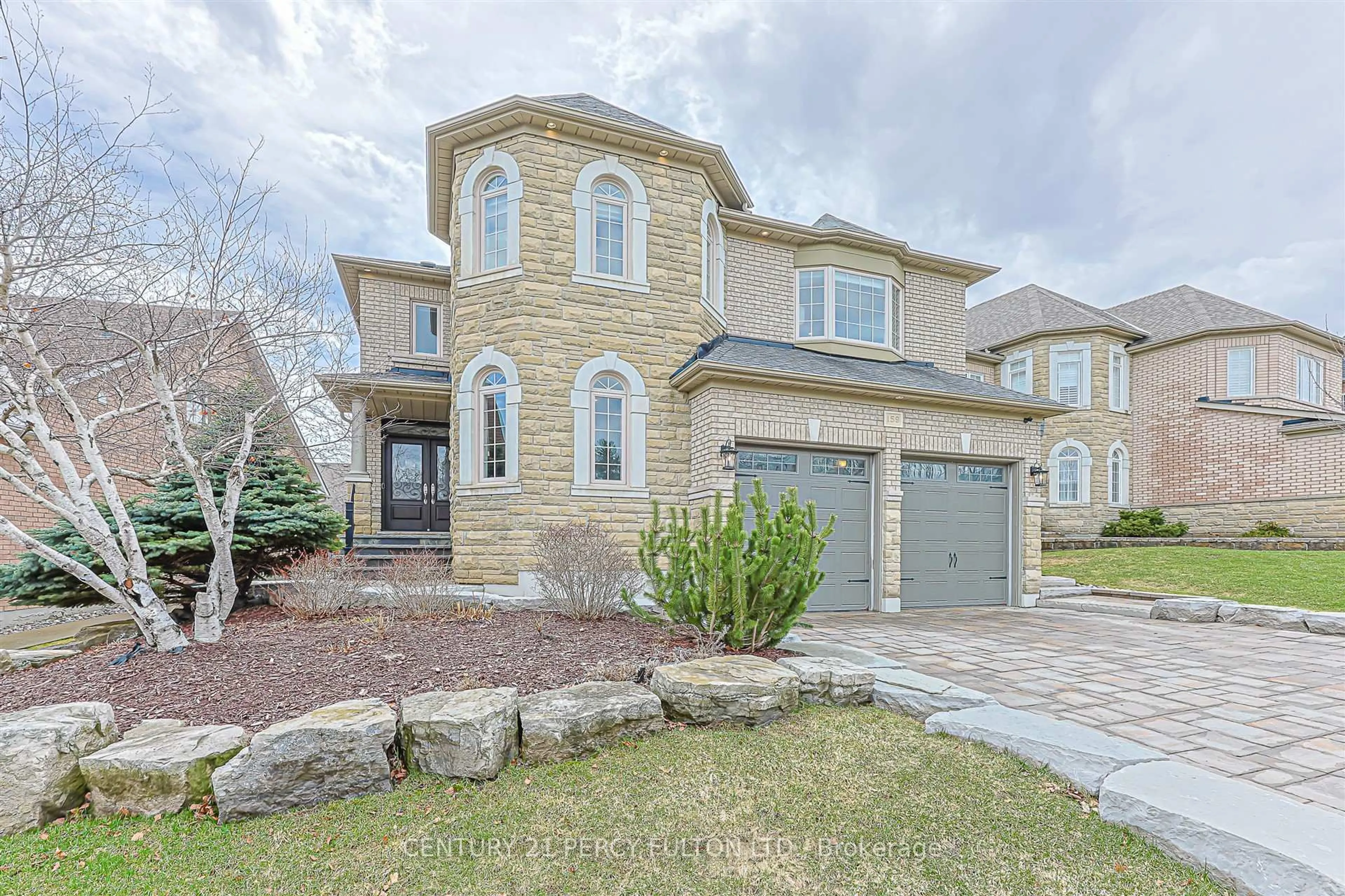 Home with brick exterior material, street for 159 Jefferson Forest Dr, Richmond Hill Ontario L4E 4K6