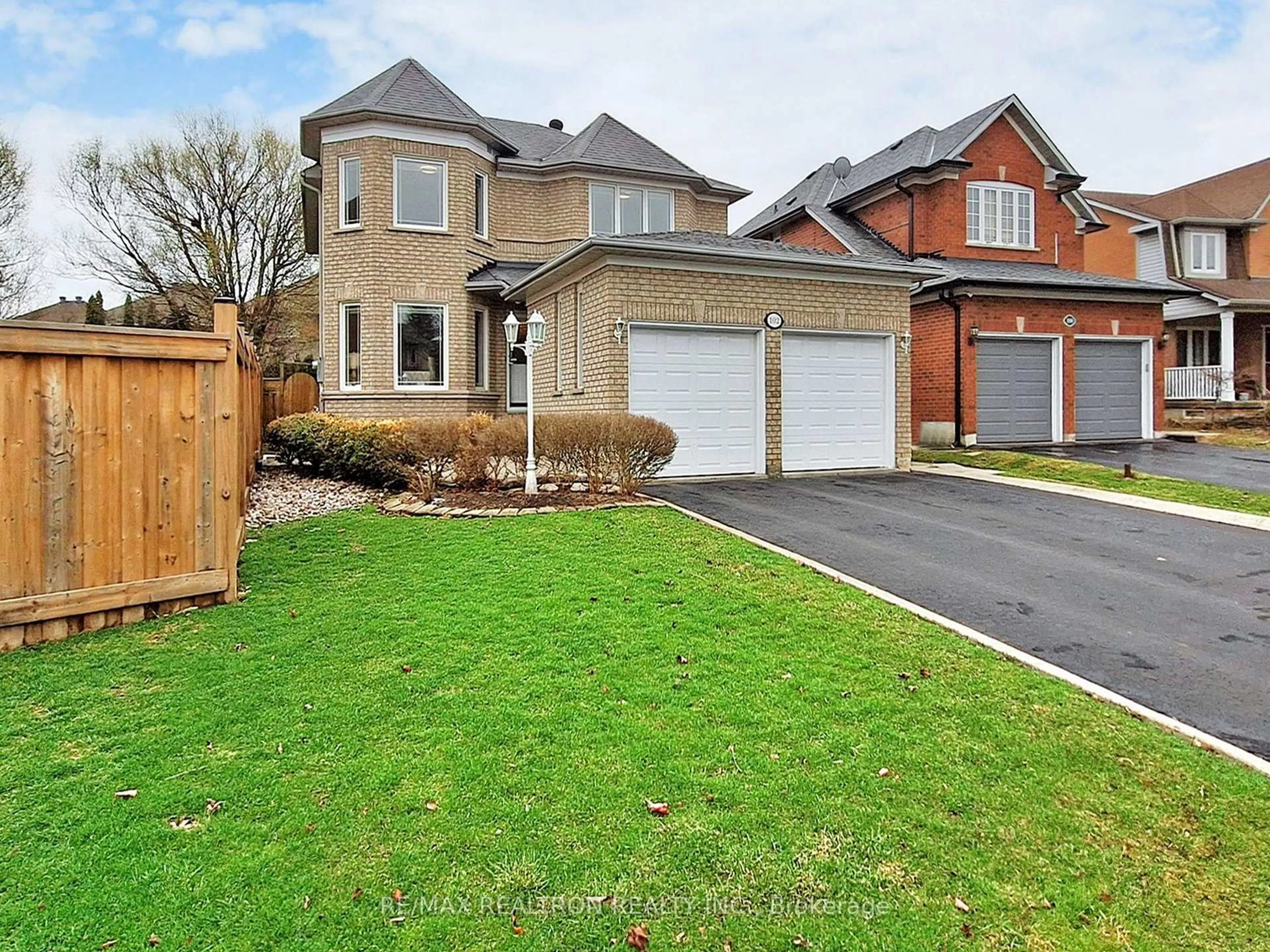 Home with brick exterior material, street for 102 Havelock Gate, Markham Ontario L3S 3P6