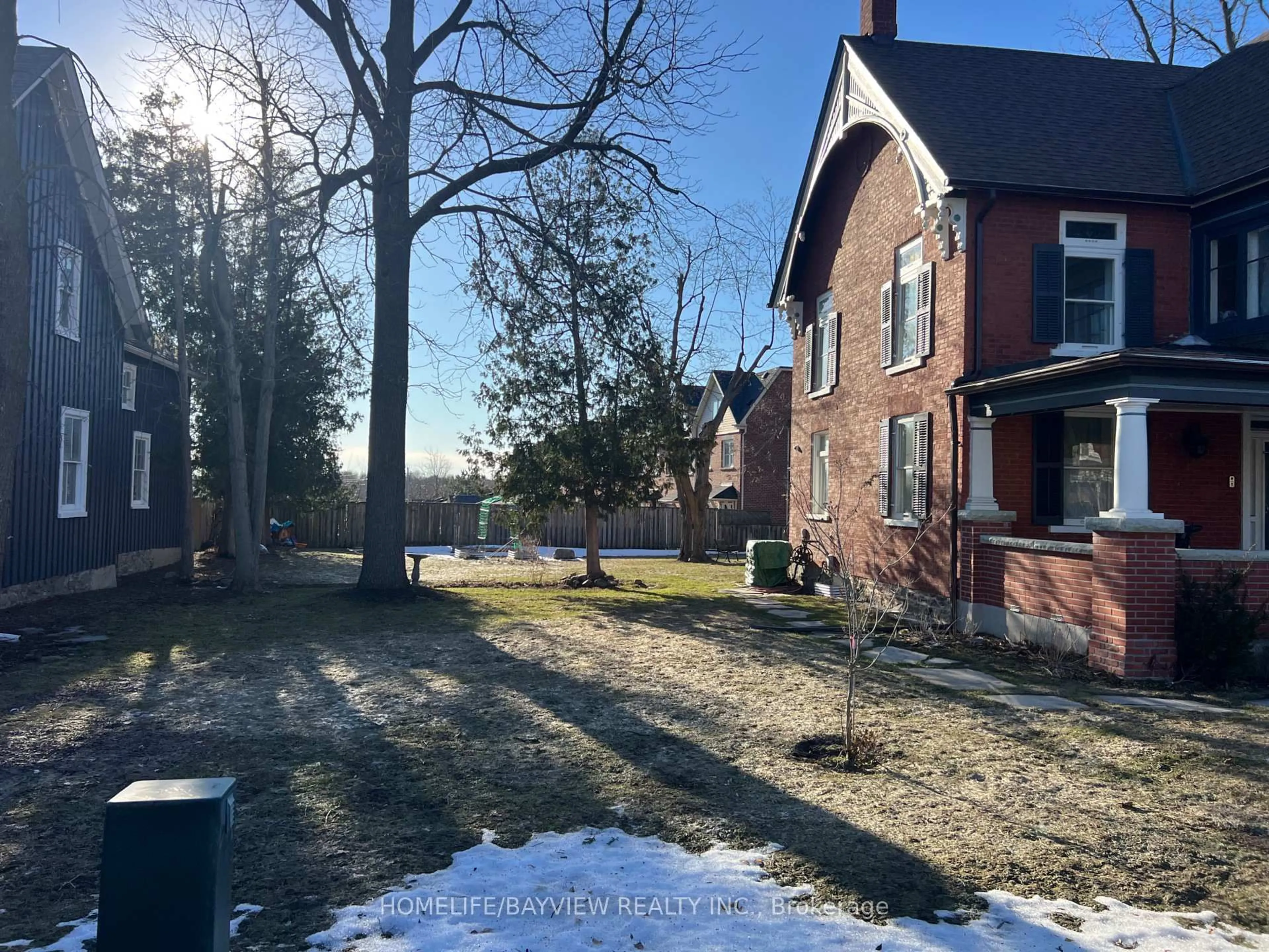 A pic from outside/outdoor area/front of a property/back of a property/a pic from drone, street for 180 & 188 Main St, Markham Ontario L3P 1Y3