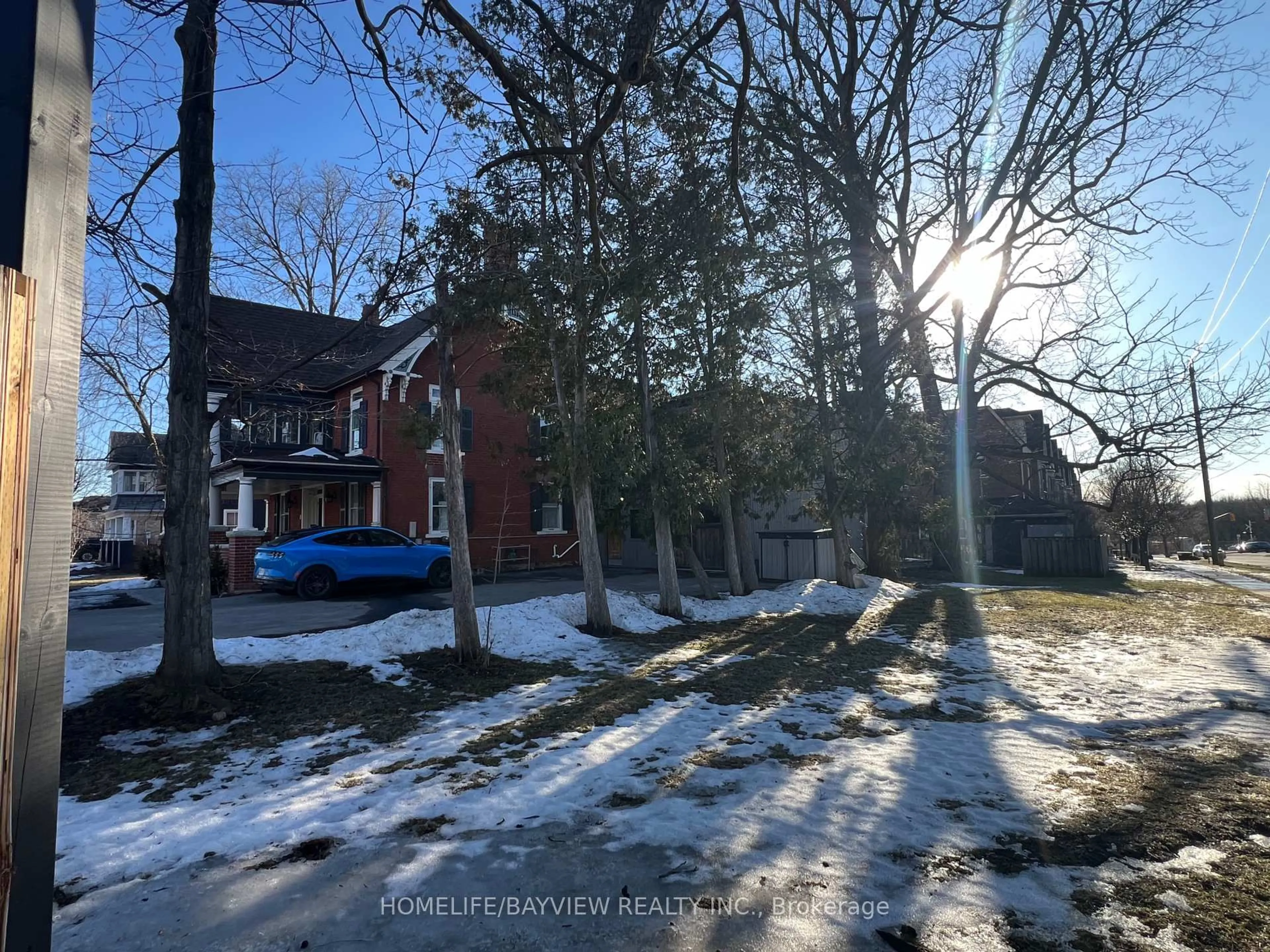 A pic from outside/outdoor area/front of a property/back of a property/a pic from drone, street for 180 & 188 Main St, Markham Ontario L3P 1Y3