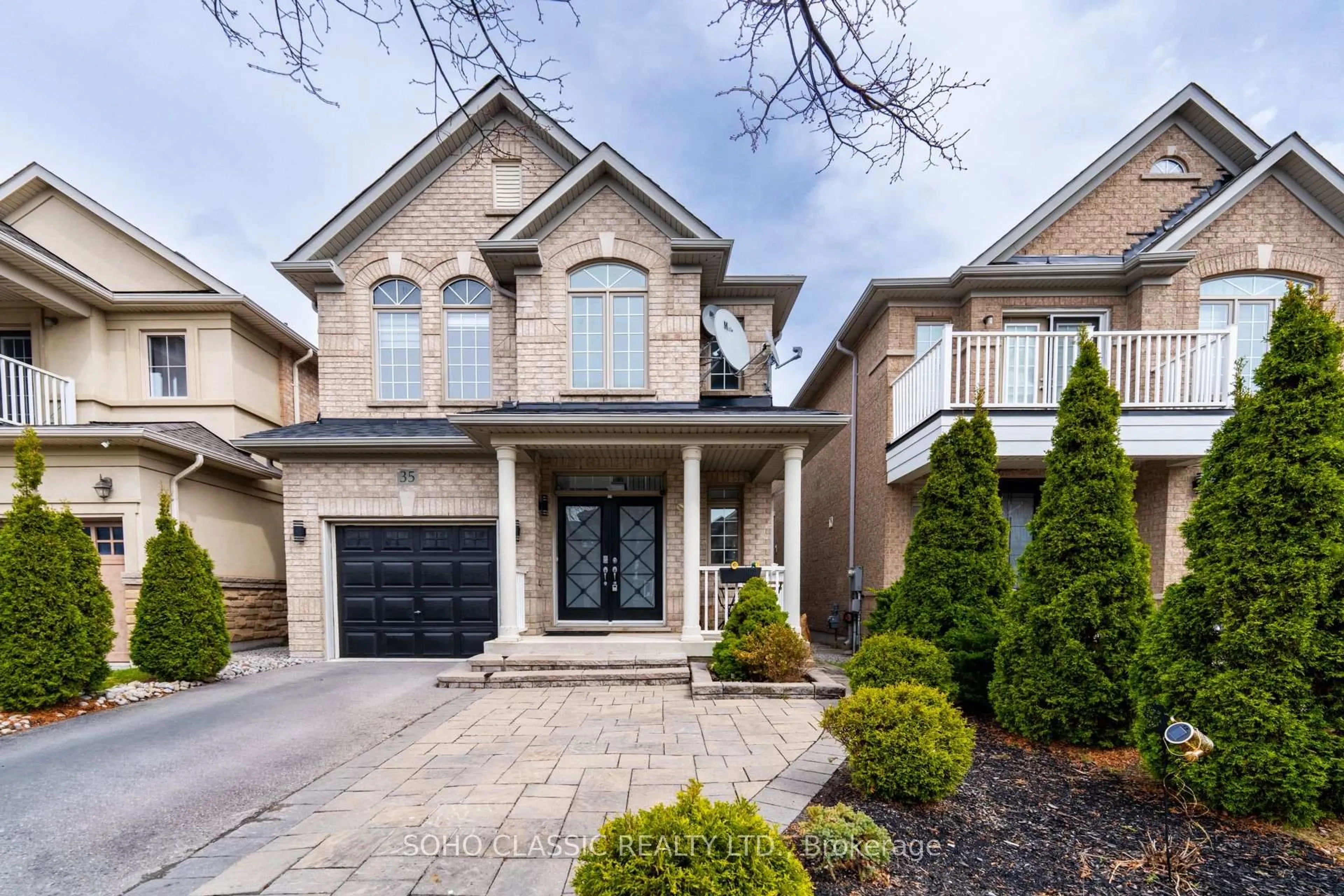 Home with brick exterior material, street for 35 Brunel St, Vaughan Ontario L6A 0R4