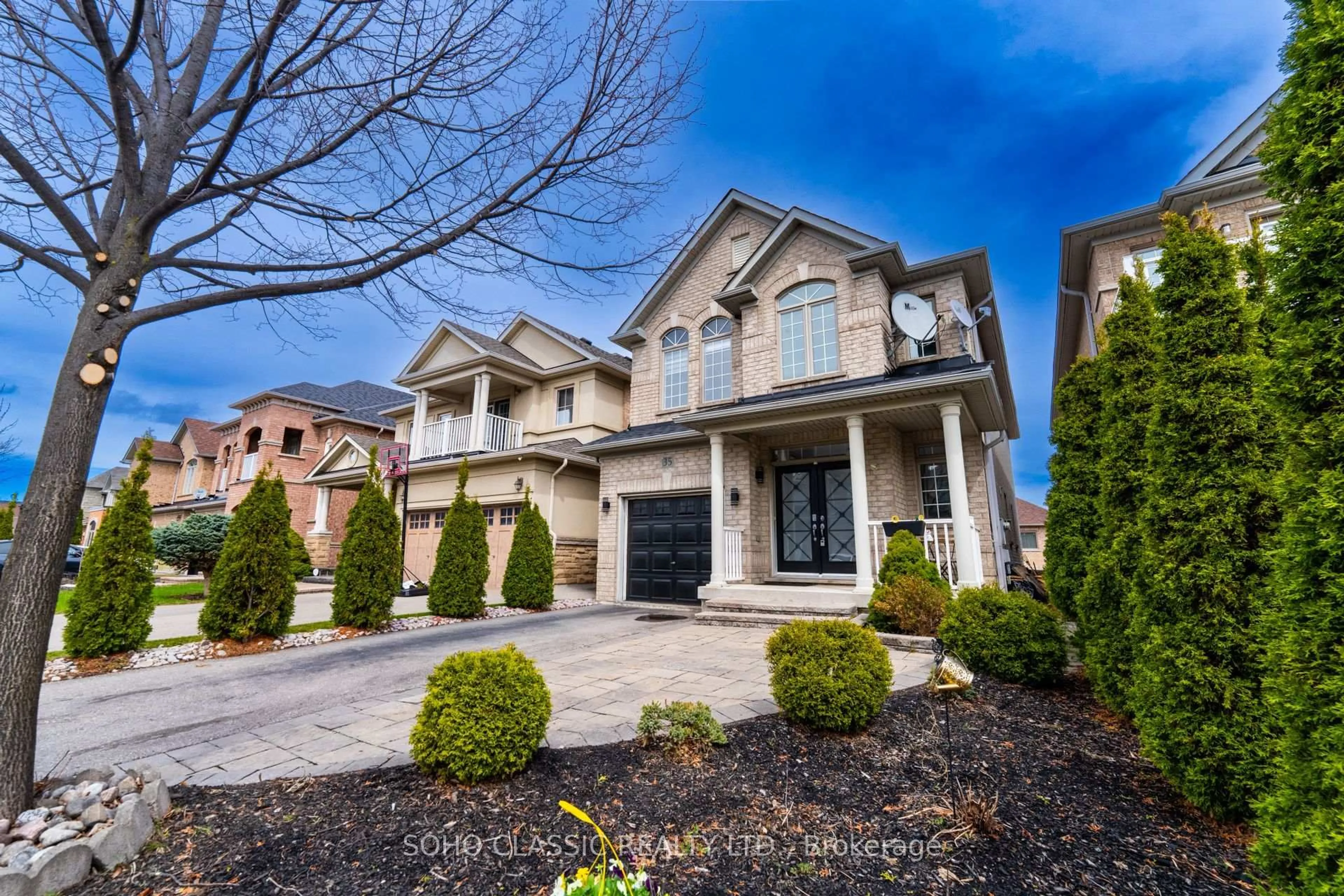 Home with brick exterior material, street for 35 Brunel St, Vaughan Ontario L6A 0R4