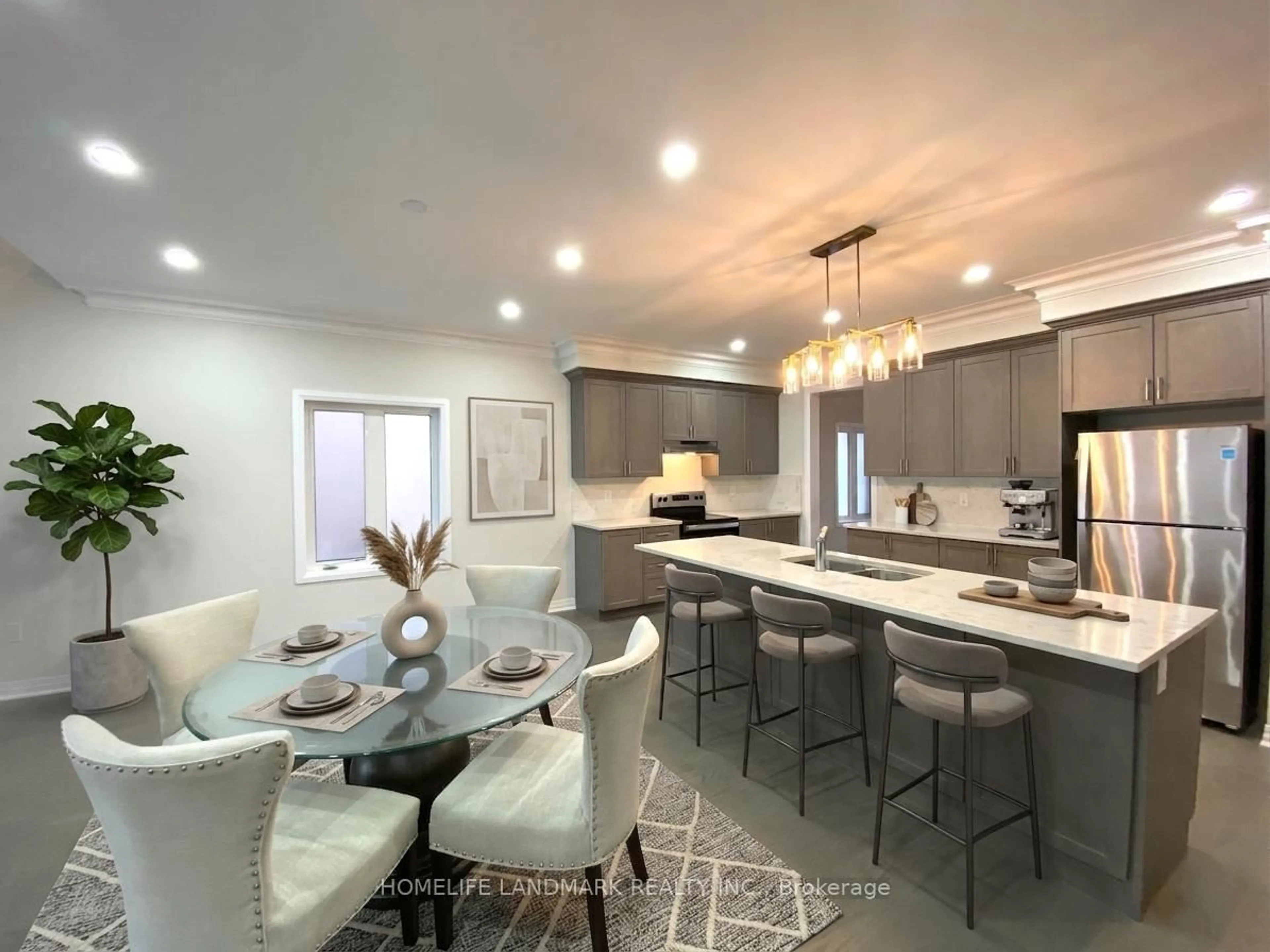 Open concept kitchen, unknown for 1486 Broderick St, Innisfil Ontario L9S 0R4