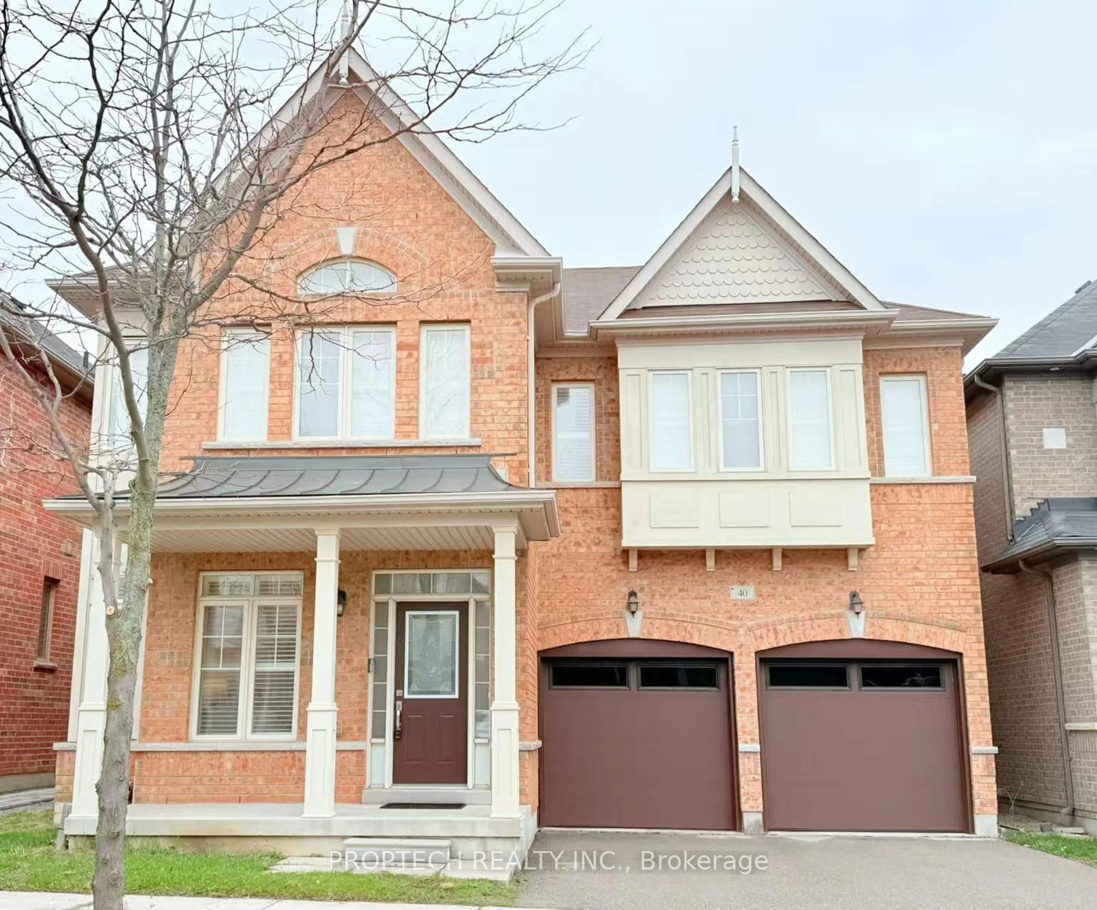 Home with brick exterior material, street for 40 Bracknell Ave, Markham Ontario L6C 0R3