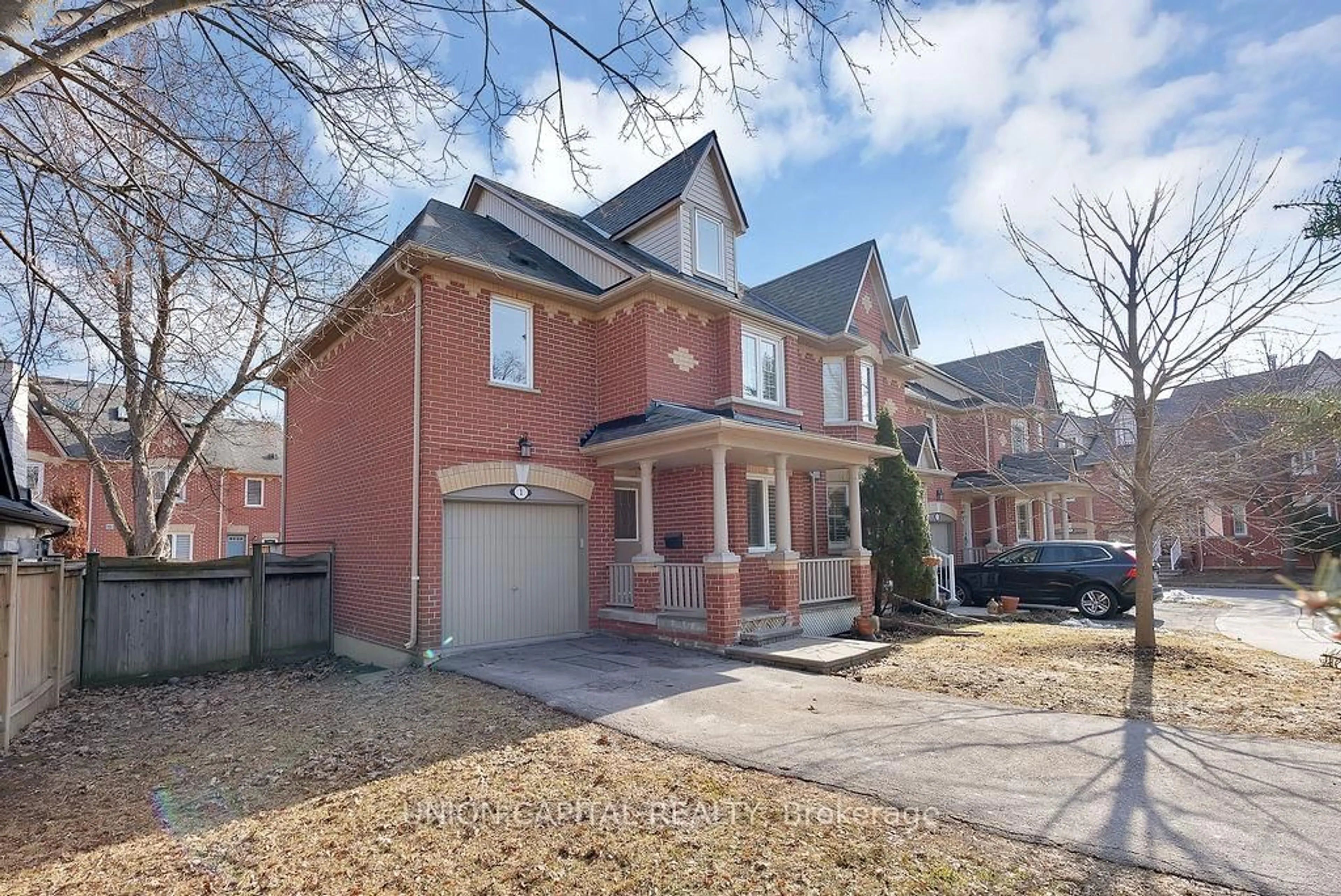 Home with brick exterior material, street for 1 Marmill Way, Markham Ontario L3P 7V6