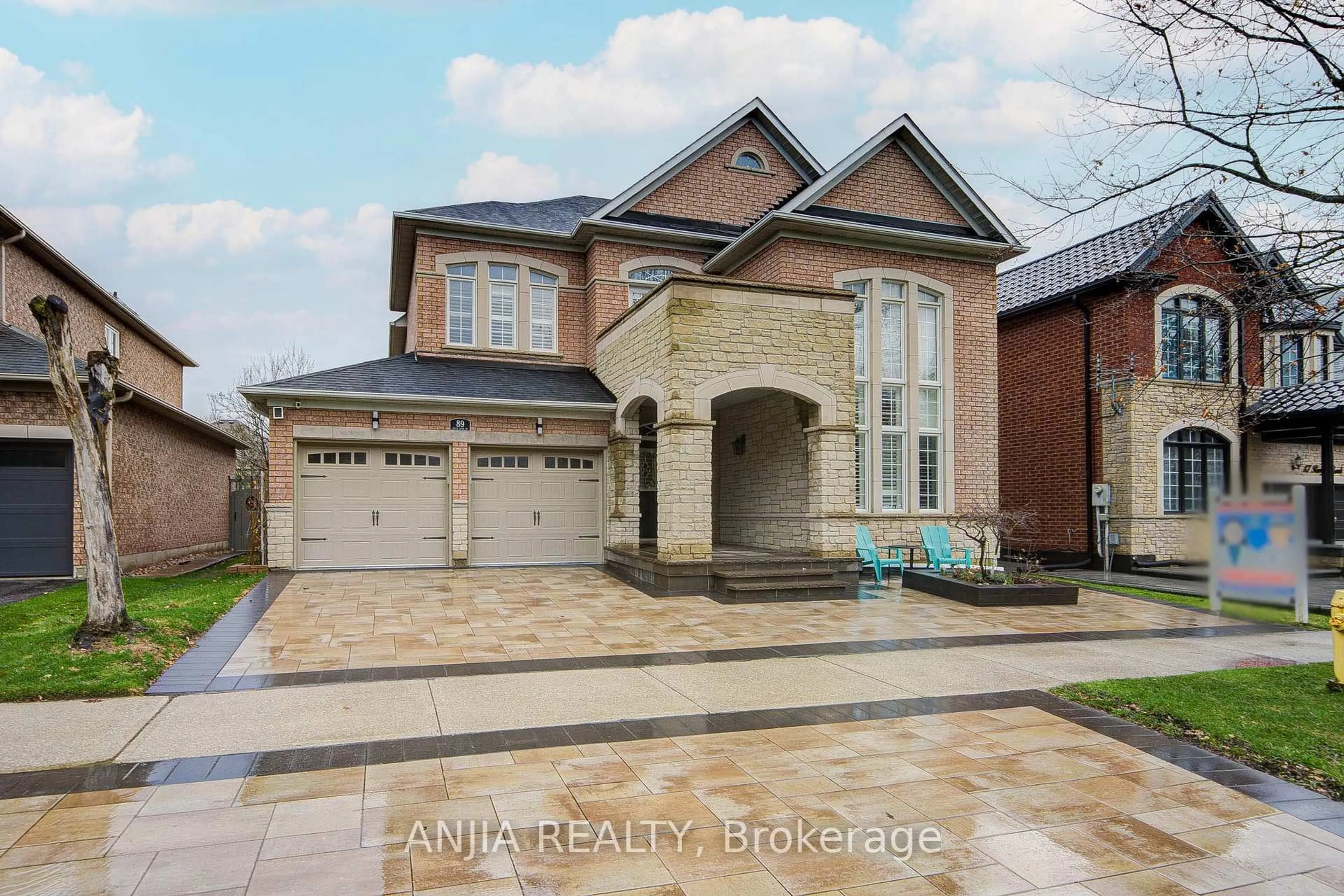 Home with brick exterior material, street for 89 Rouge Bank Dr, Markham Ontario L3S 4B6
