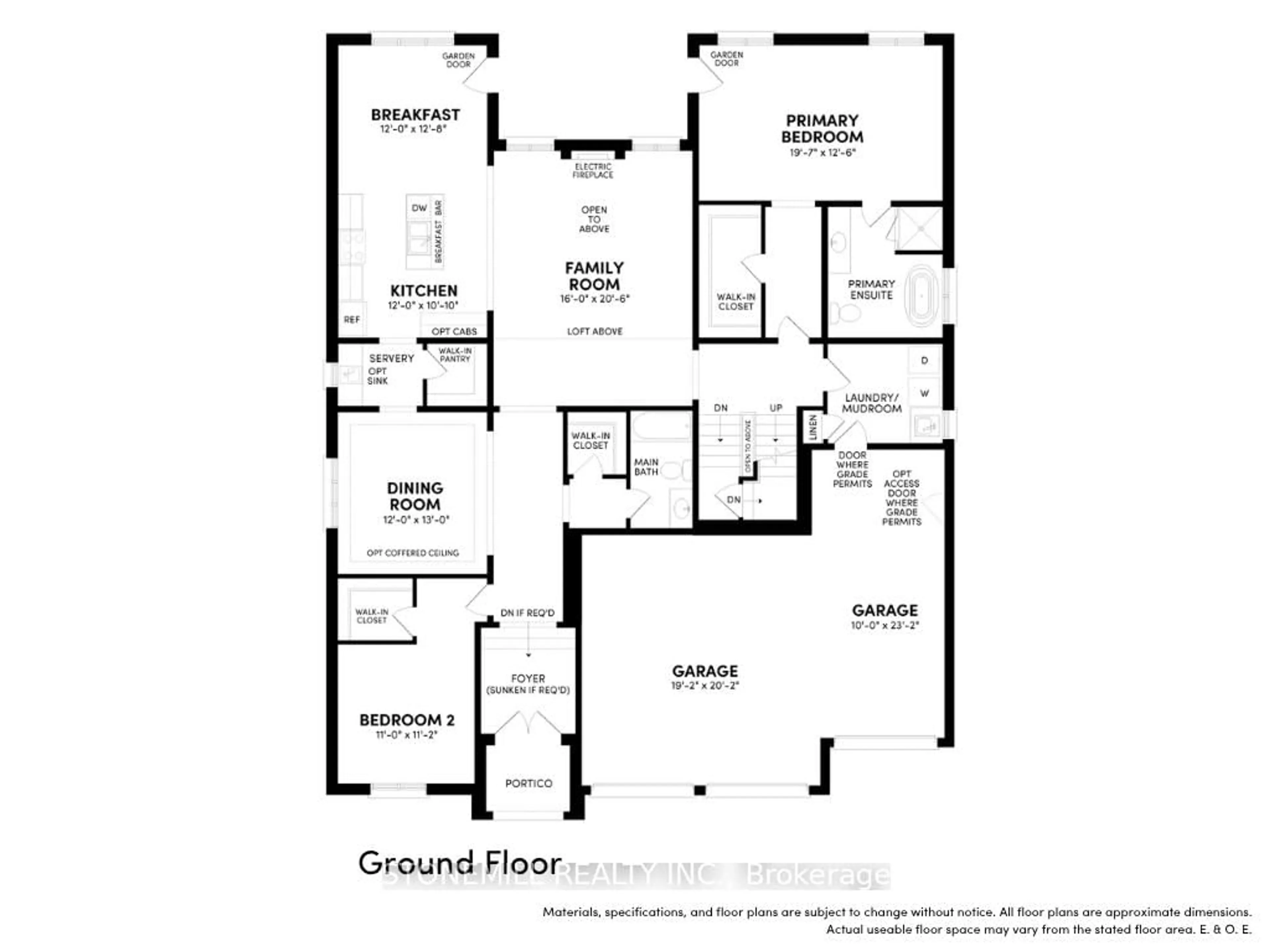 Floor plan for 21 Henderson St, Essa Ontario L3W 0A9