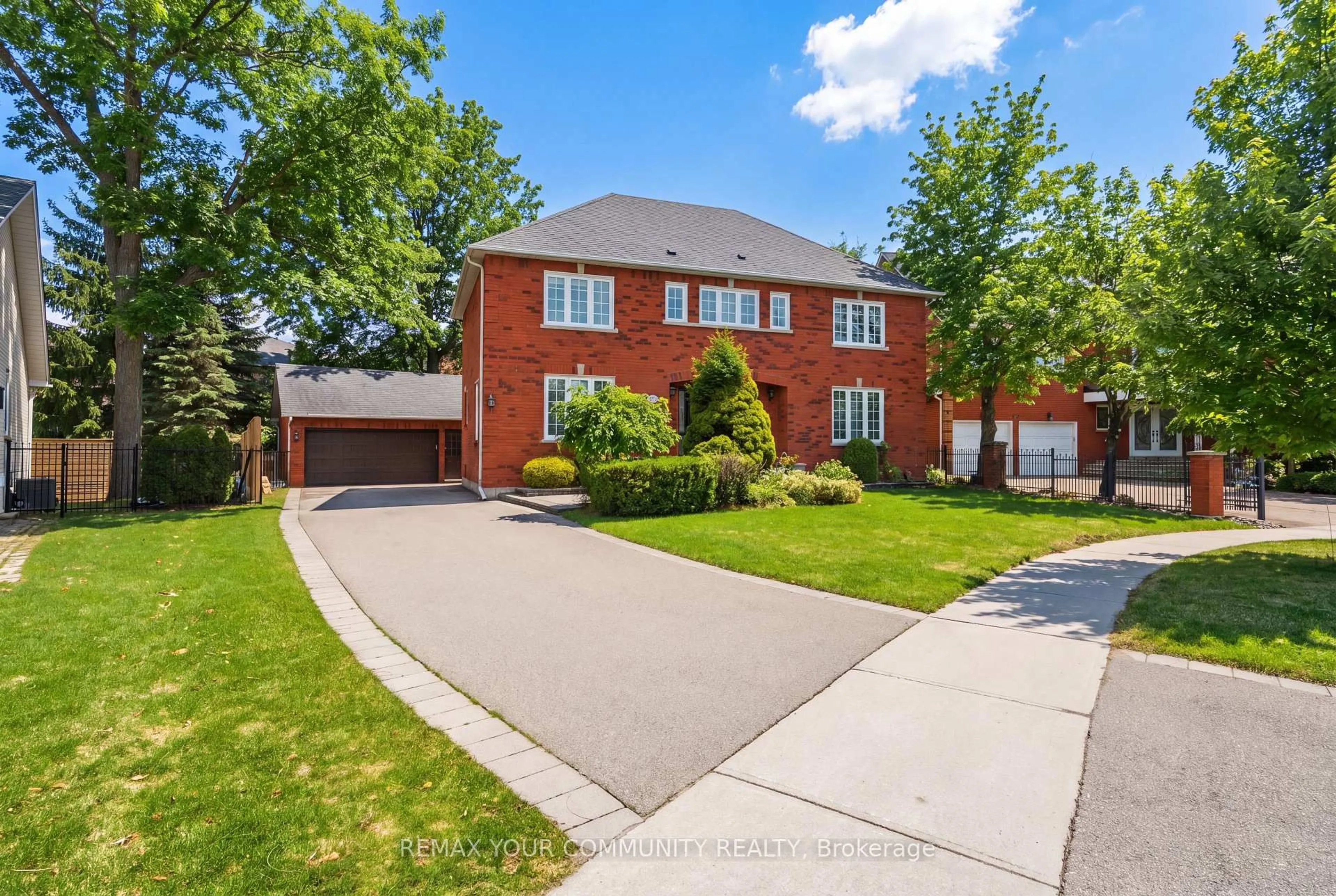 Home with brick exterior material, street for 23 John Lyons Rd, Markham Ontario L3P 3H3
