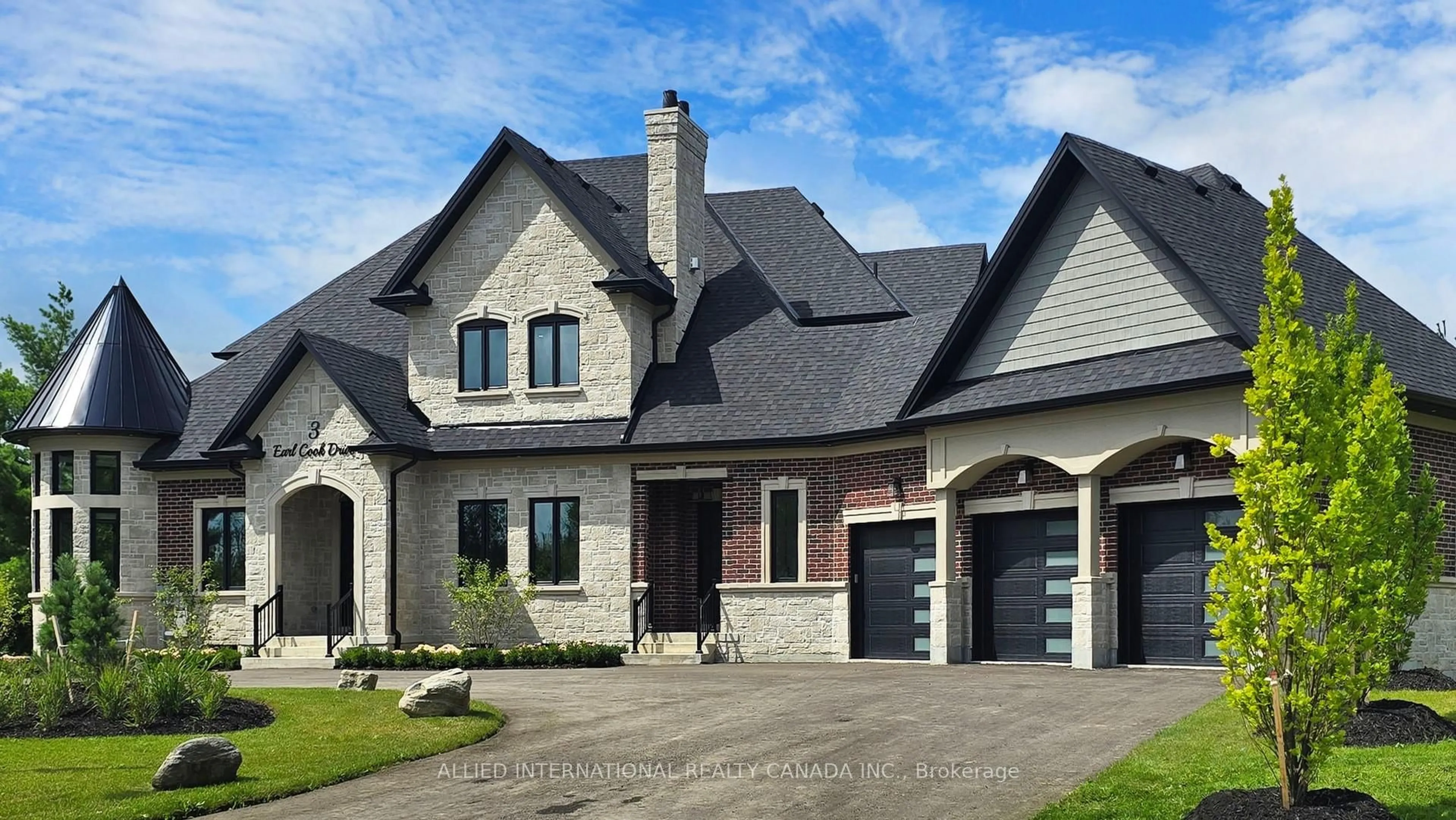 Home with brick exterior material, street for 3 Earl Cook Dr, Whitchurch-Stouffville Ontario L4A 1L5