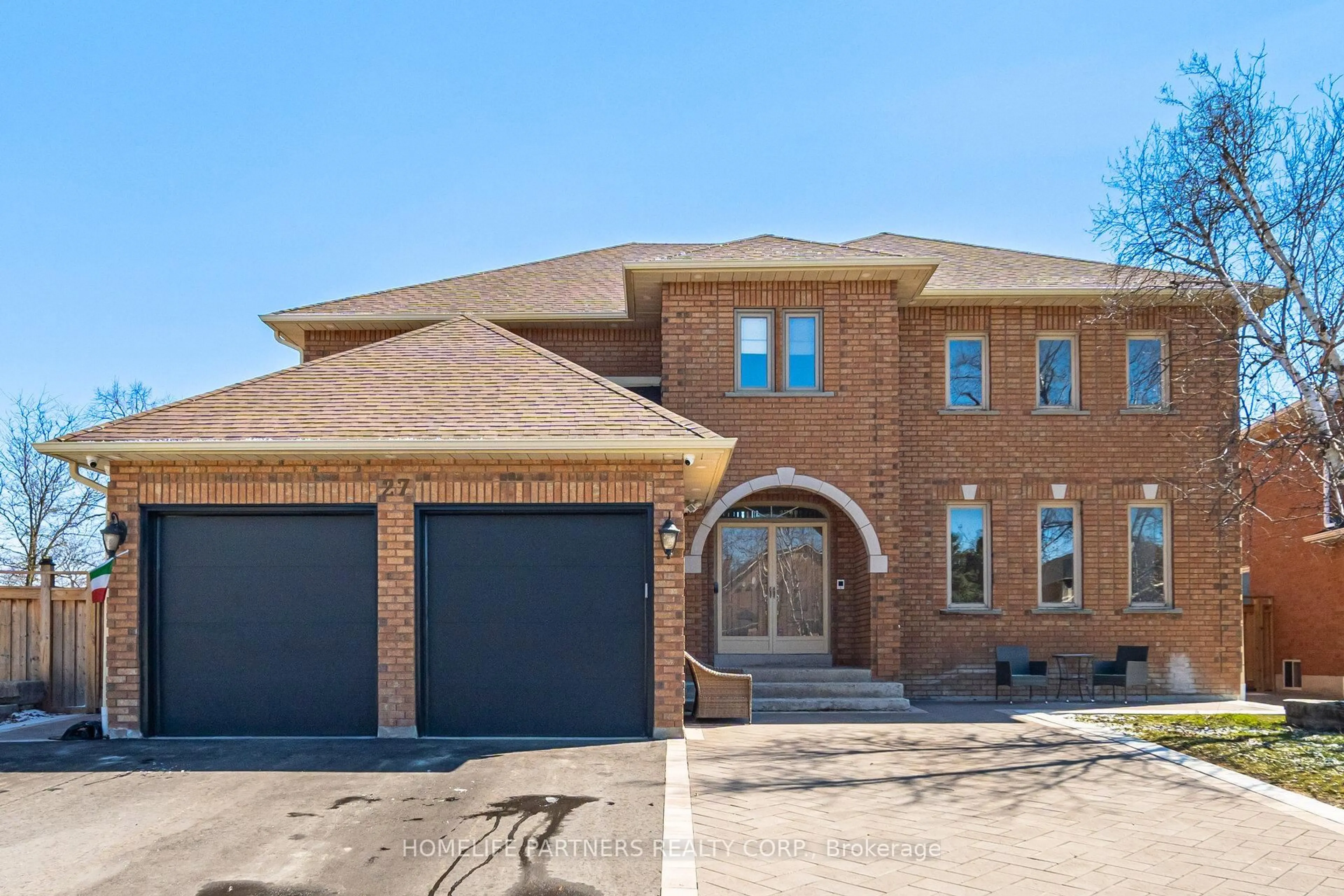 Home with brick exterior material, street for 27 Marconi Ave, Vaughan Ontario L4L 7A6