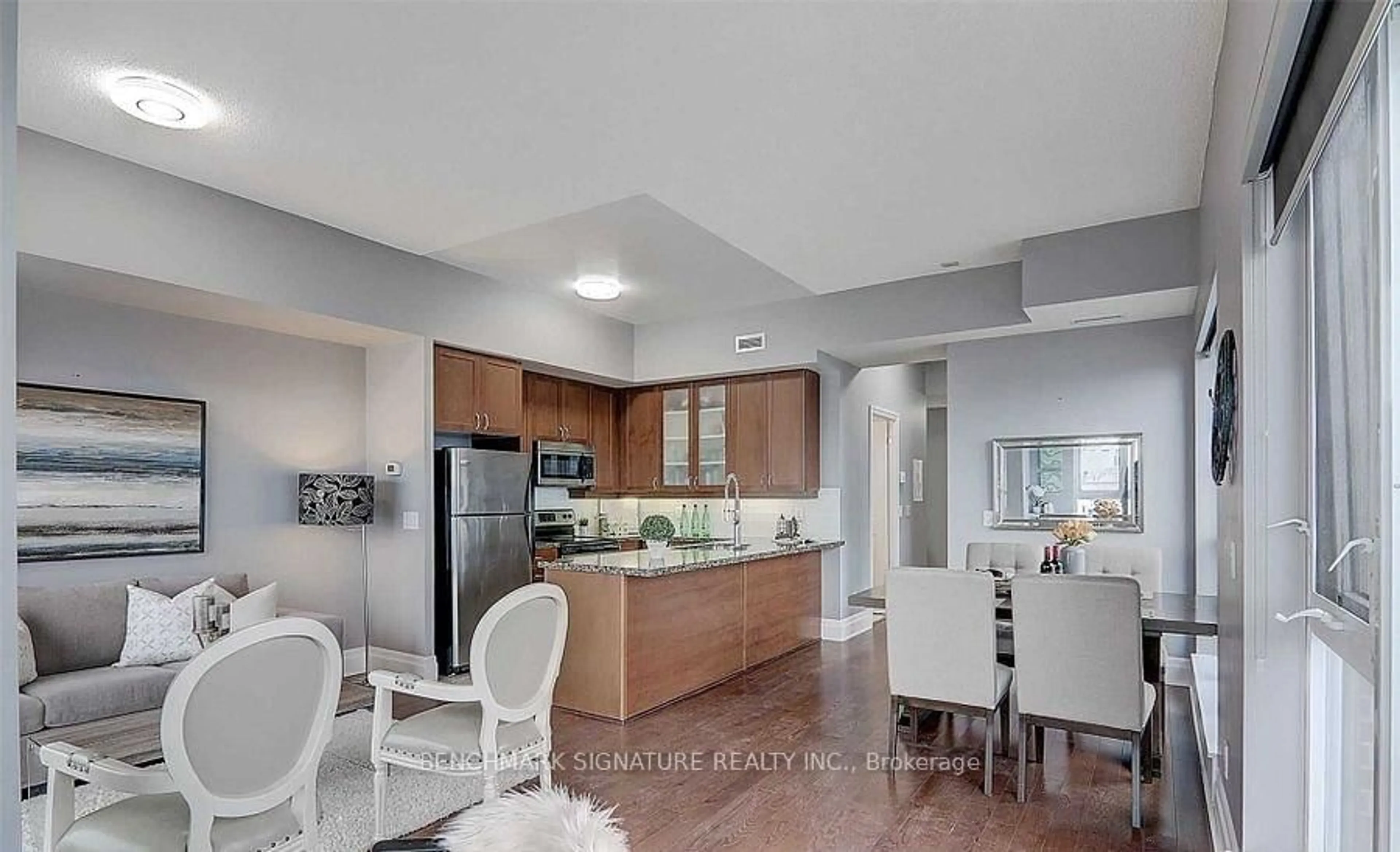 Open concept kitchen, unknown for 1 Upper Duke Cres #901, Markham Ontario L6G 0B6