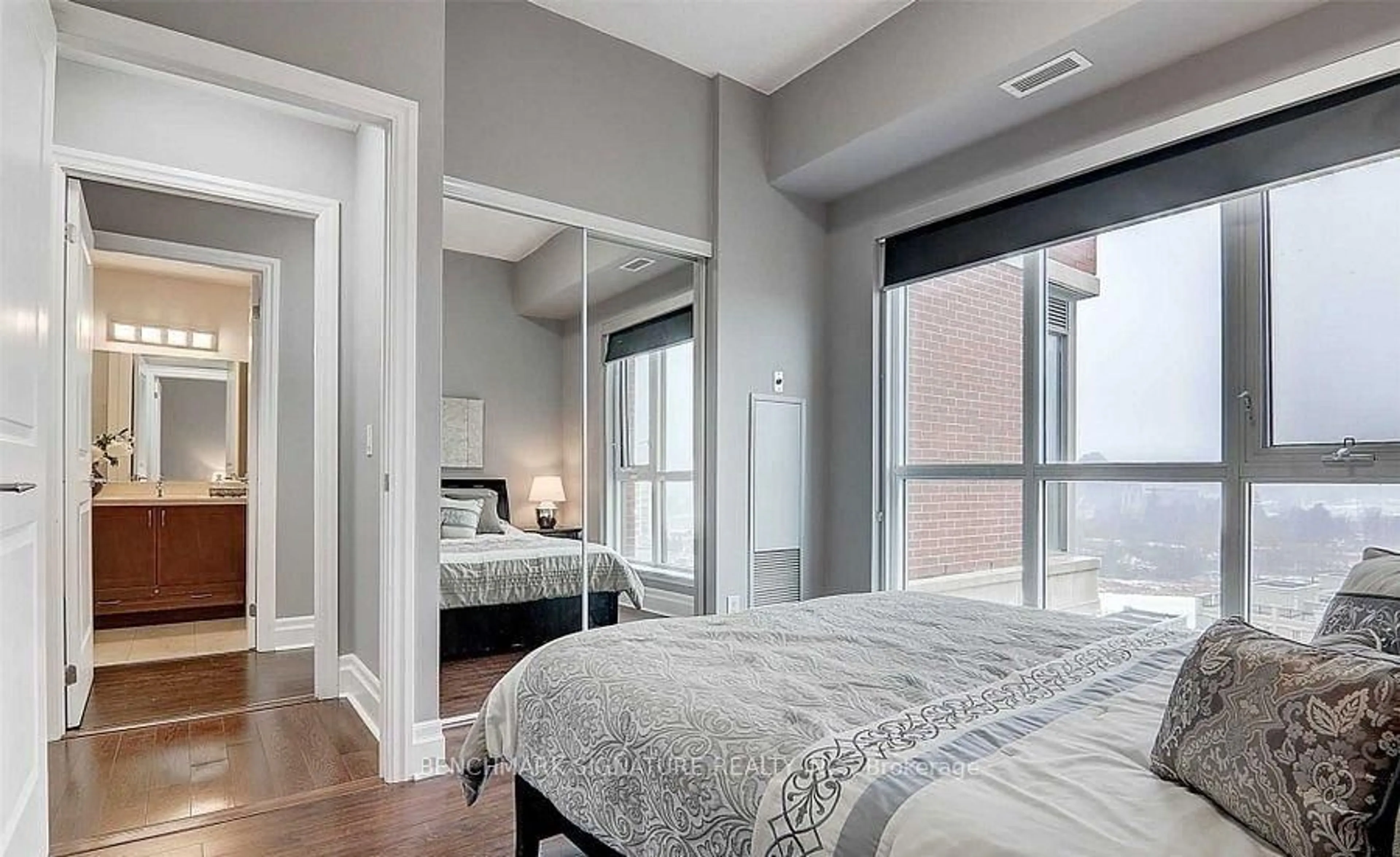 Bedroom with bed, unknown for 1 Upper Duke Cres #901, Markham Ontario L6G 0B6