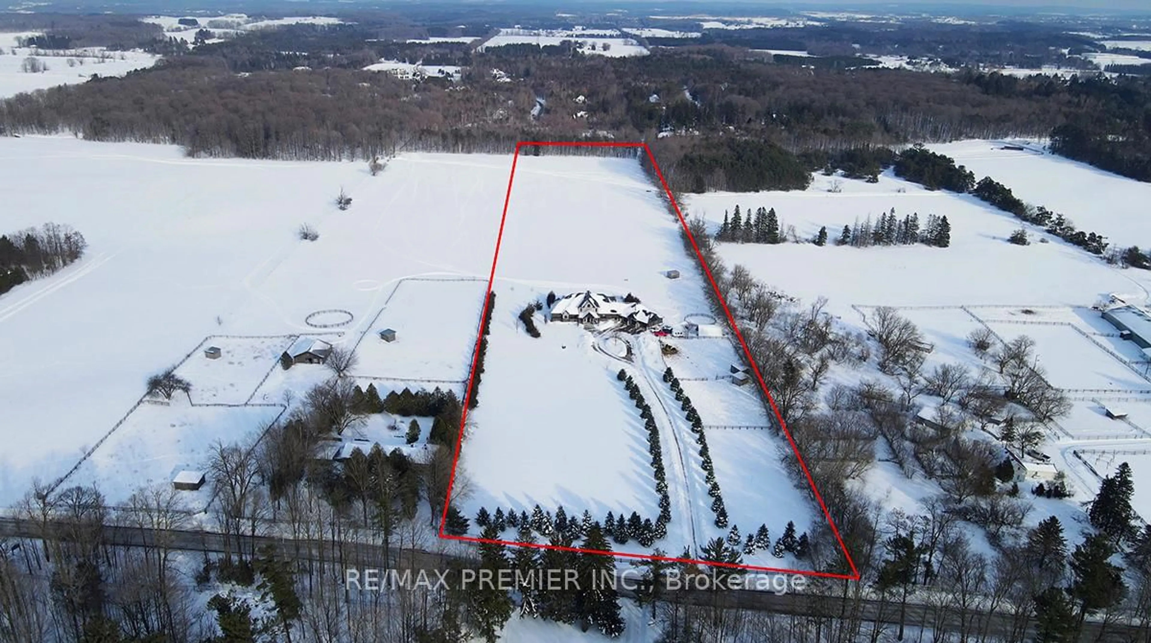 A pic from outside/outdoor area/front of a property/back of a property/a pic from drone, unknown for 15501 Ninth Line, Whitchurch-Stouffville Ontario L4A 3N5
