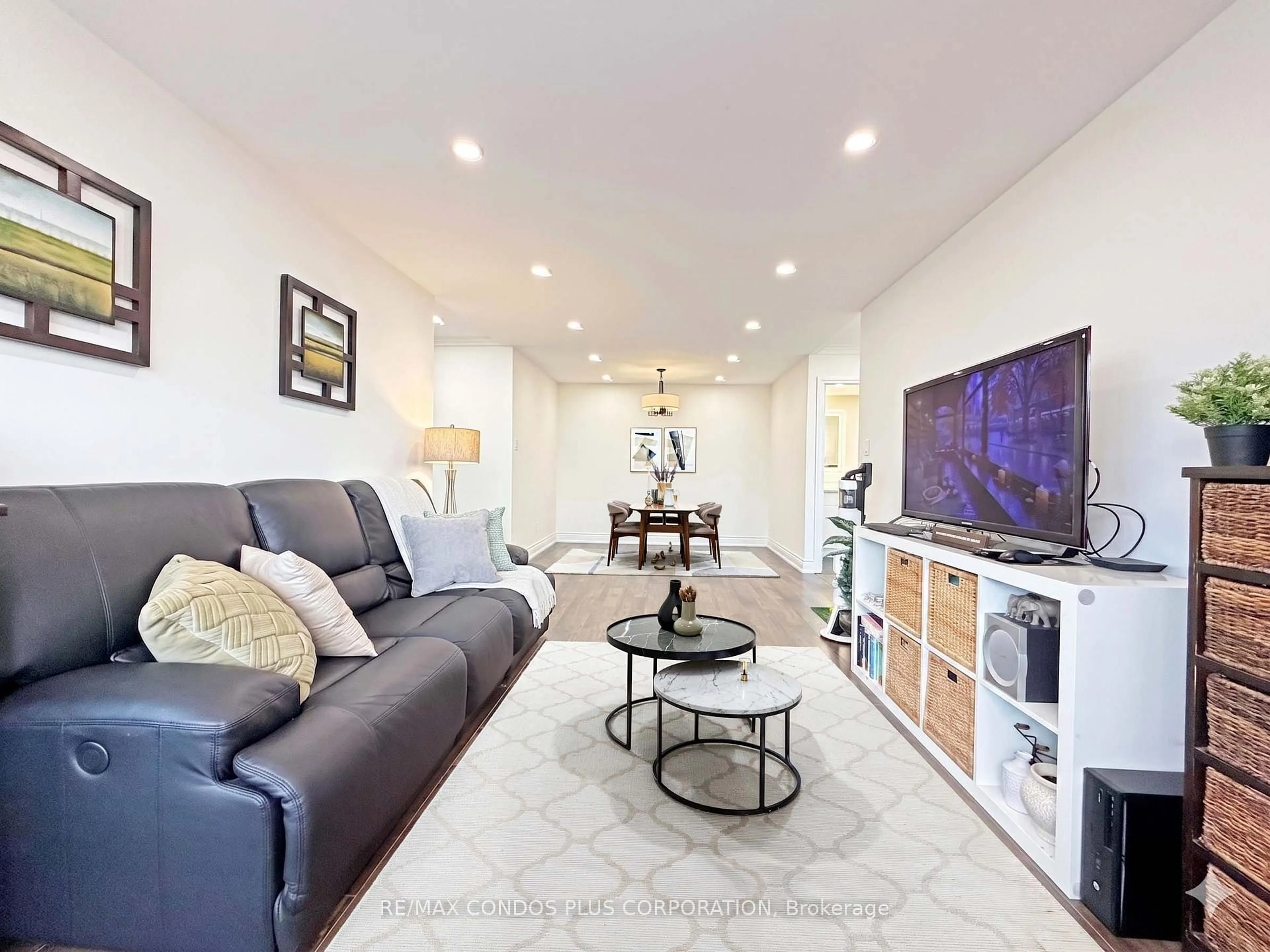 Living room with furniture, unknown for 120 Promenade Circ #1509, Vaughan Ontario L4J 7W9