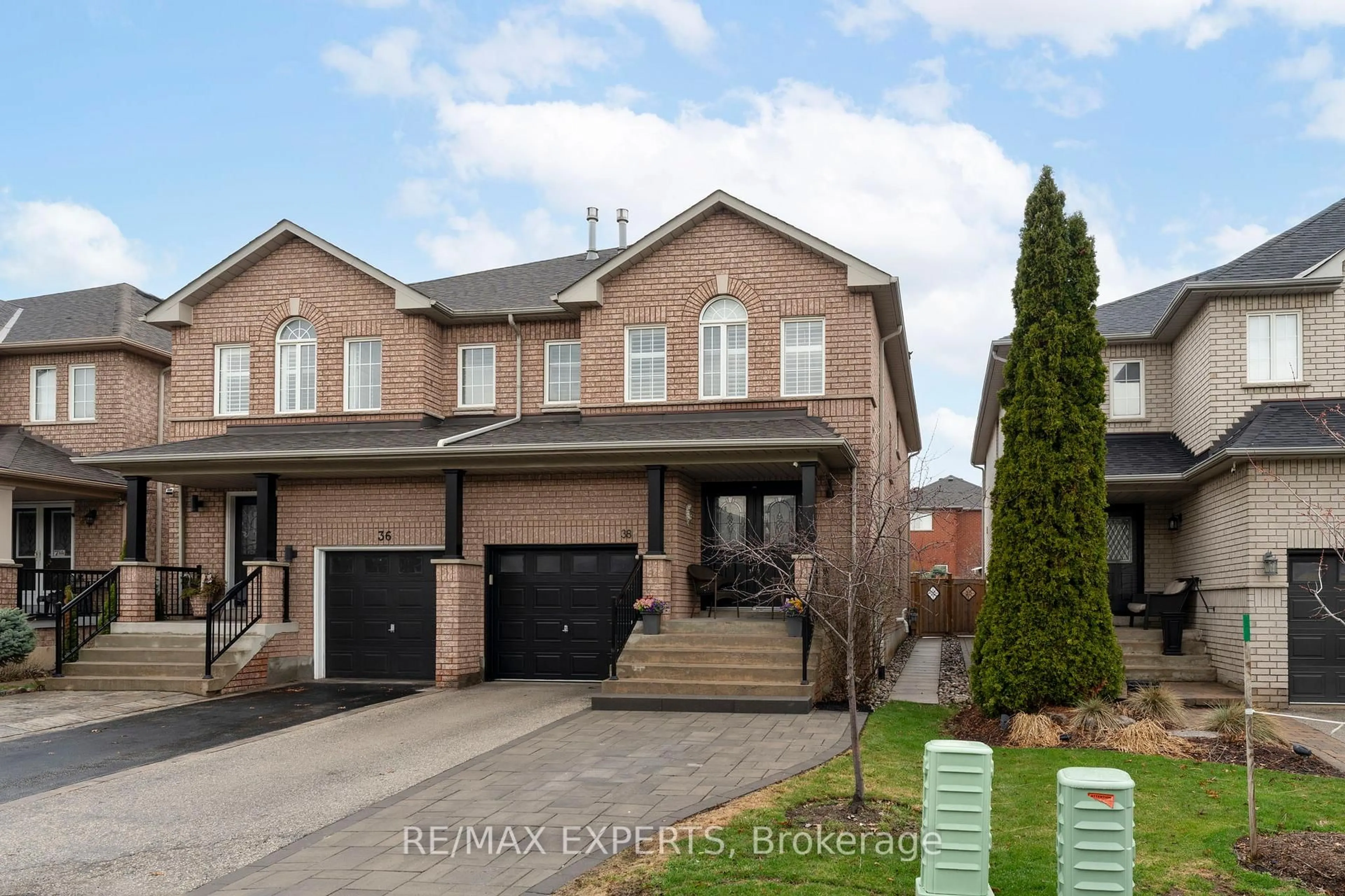 Home with brick exterior material, street for 38 Sarno St, Vaughan Ontario L4H 1X6