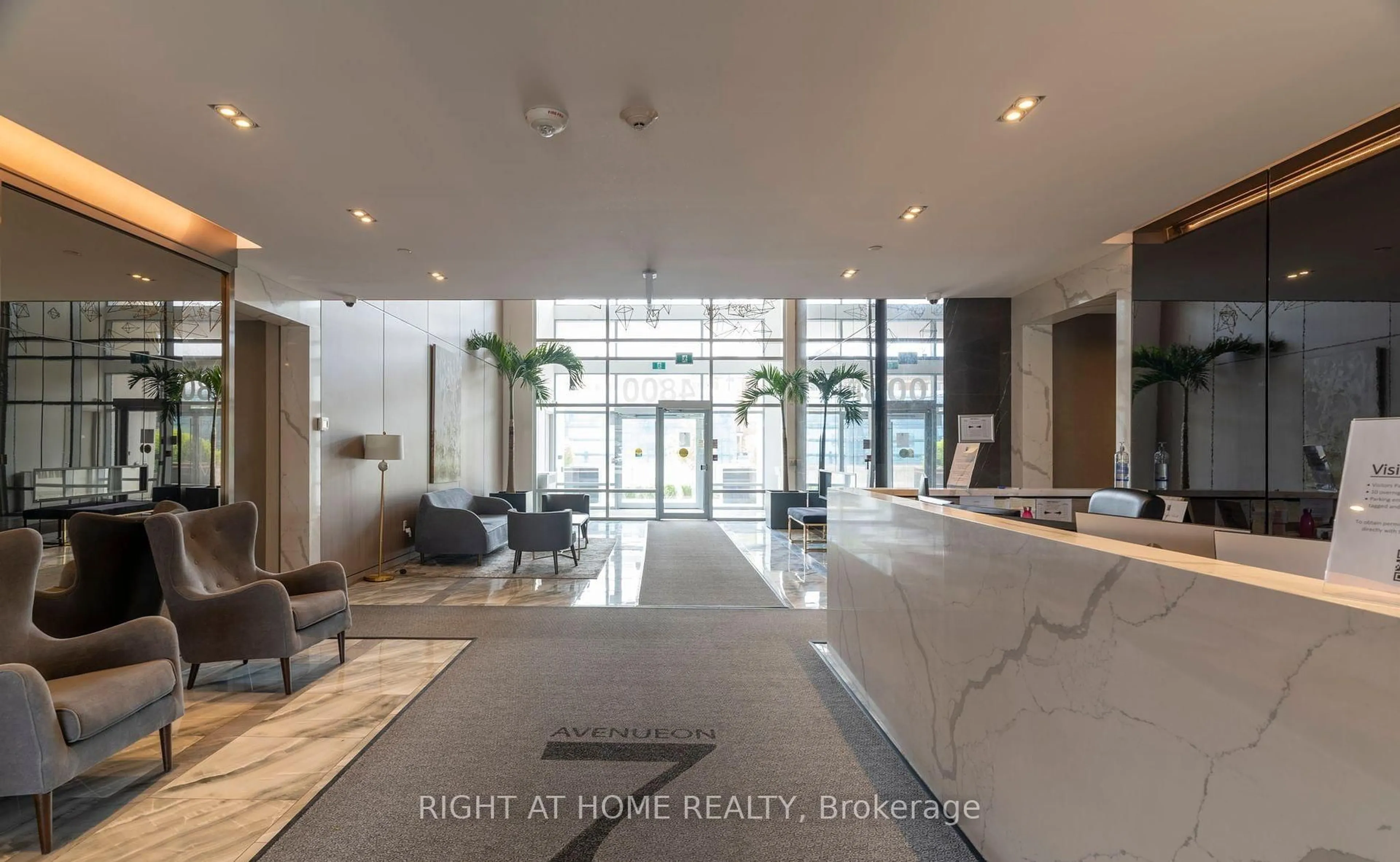 Lobby for 4800 Highway 7 #103, Vaughan Ontario L4L 1H8