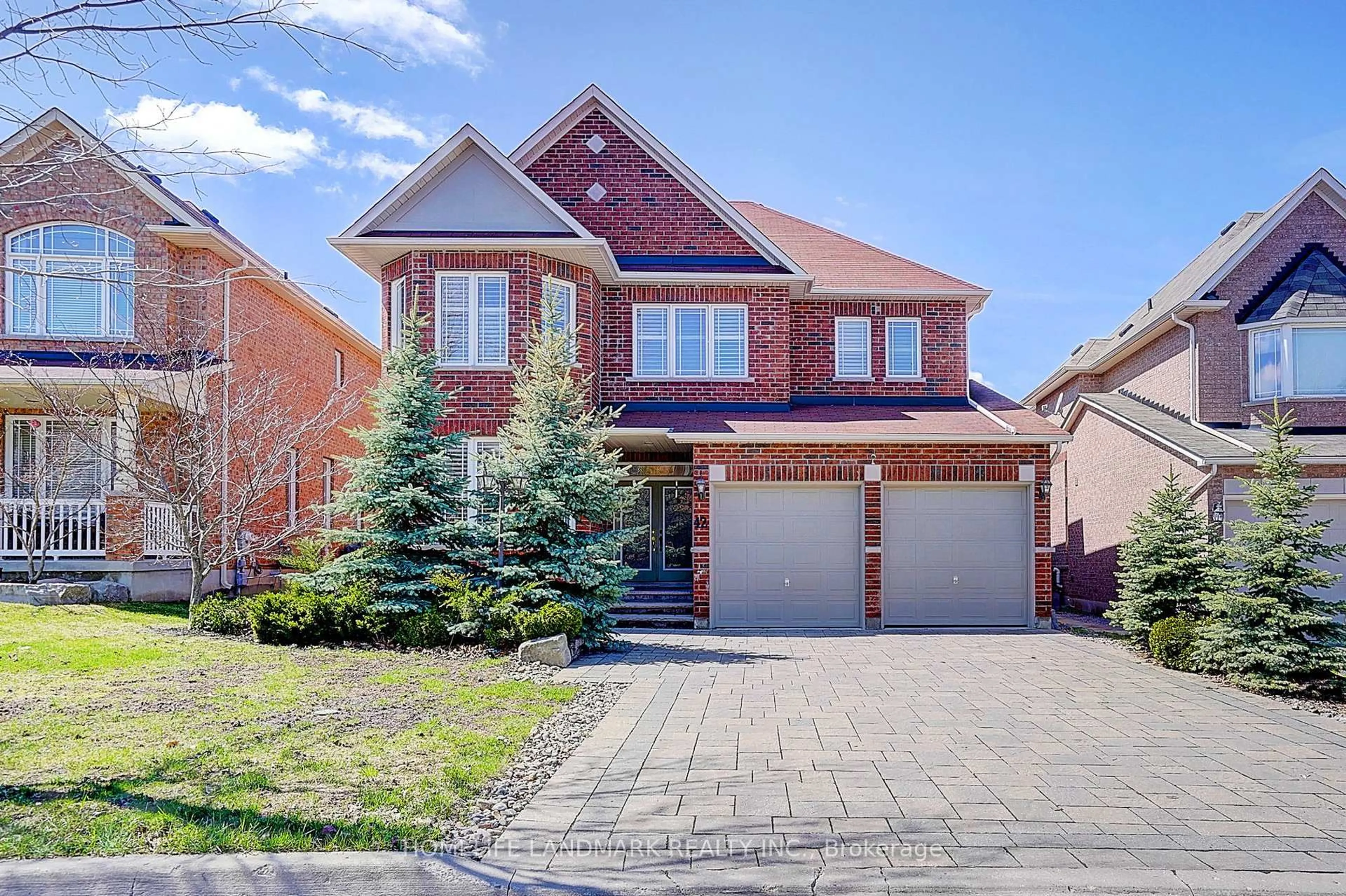 Home with brick exterior material, street for 42 Hogaboom Ave, Aurora Ontario L4G 0E6