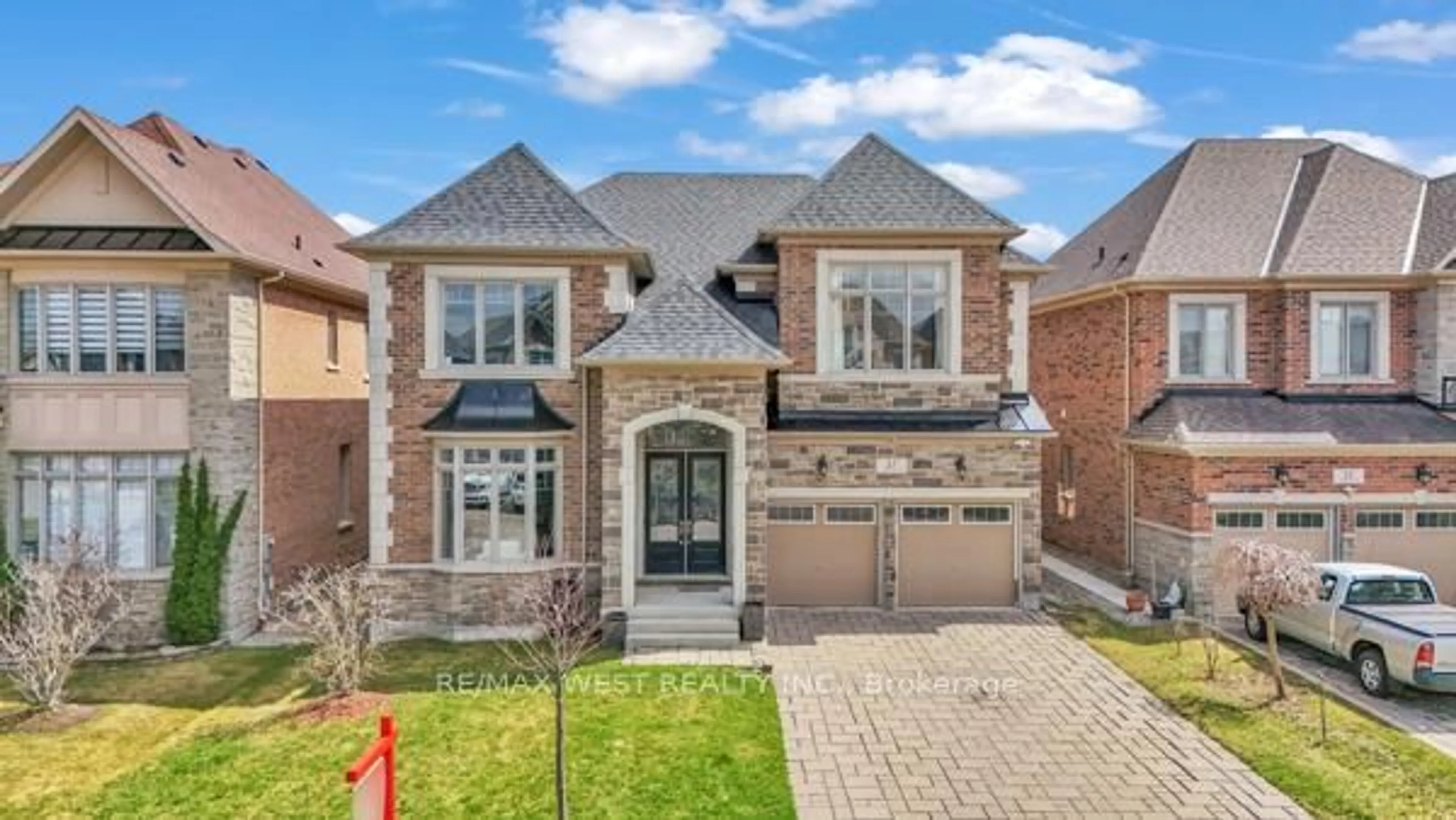 Home with brick exterior material, street for 17 Torgan Tr, Vaughan Ontario L4H 3X6