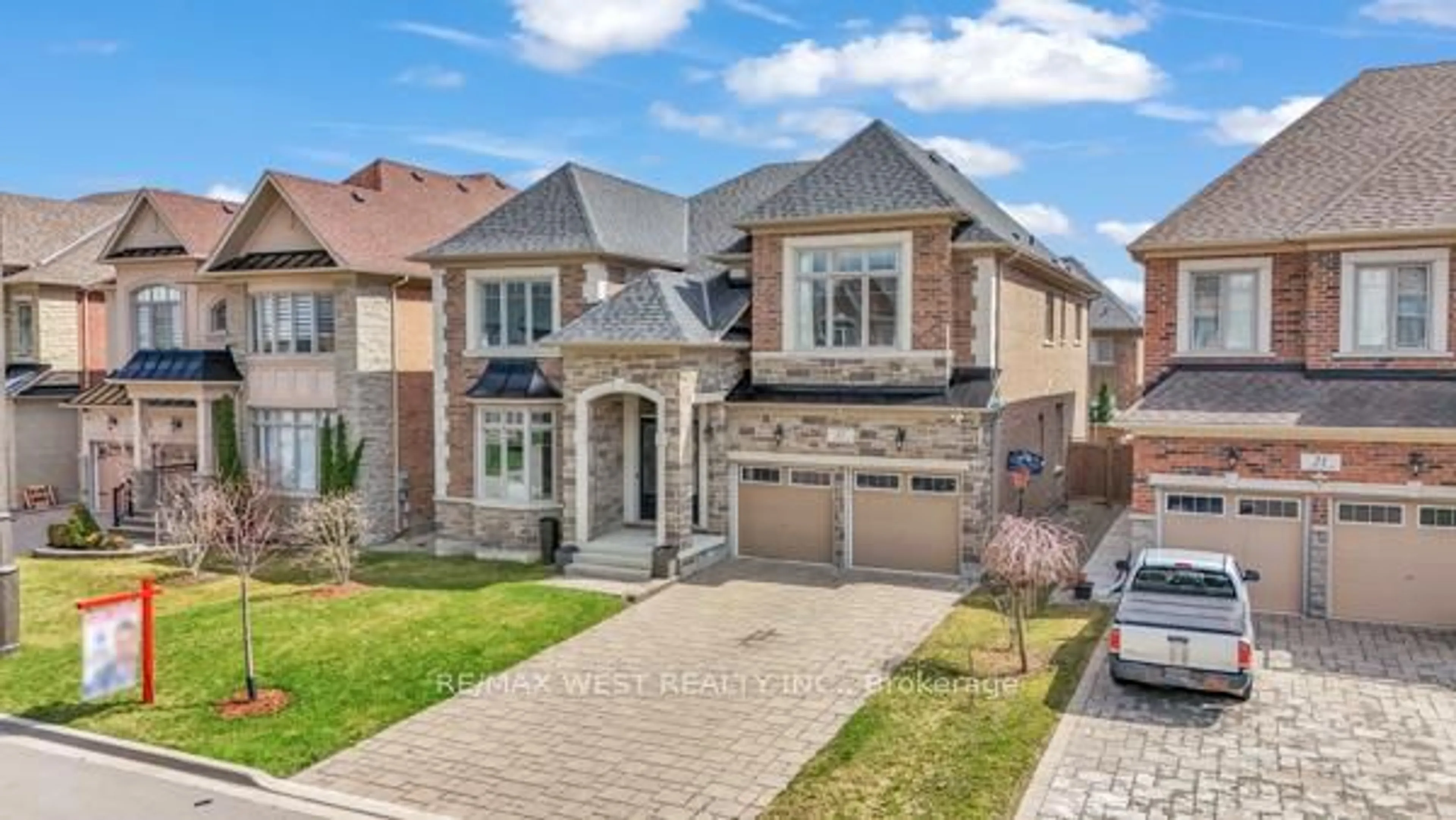 Home with brick exterior material, street for 17 Torgan Tr, Vaughan Ontario L4H 3X6