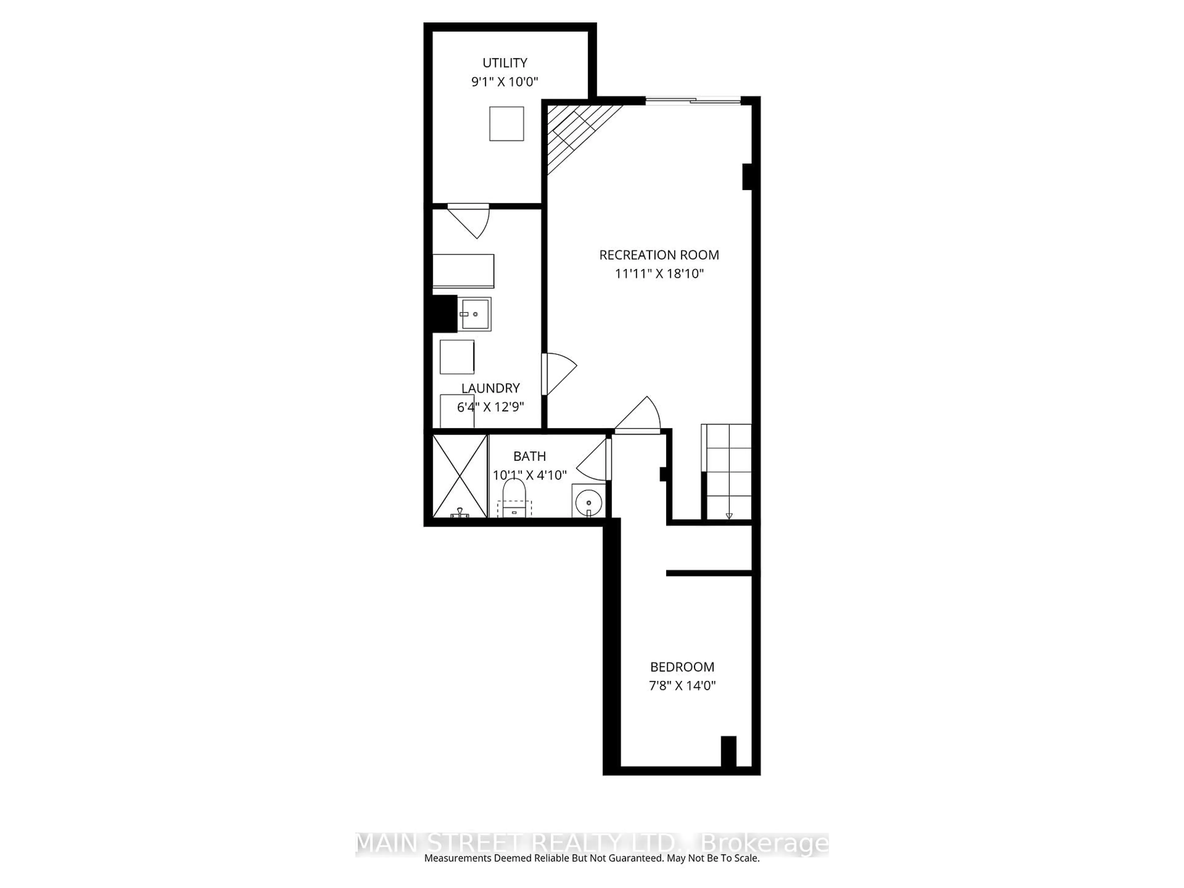 Floor plan for 42 Courtland Cres, Newmarket Ontario L9N 0A9