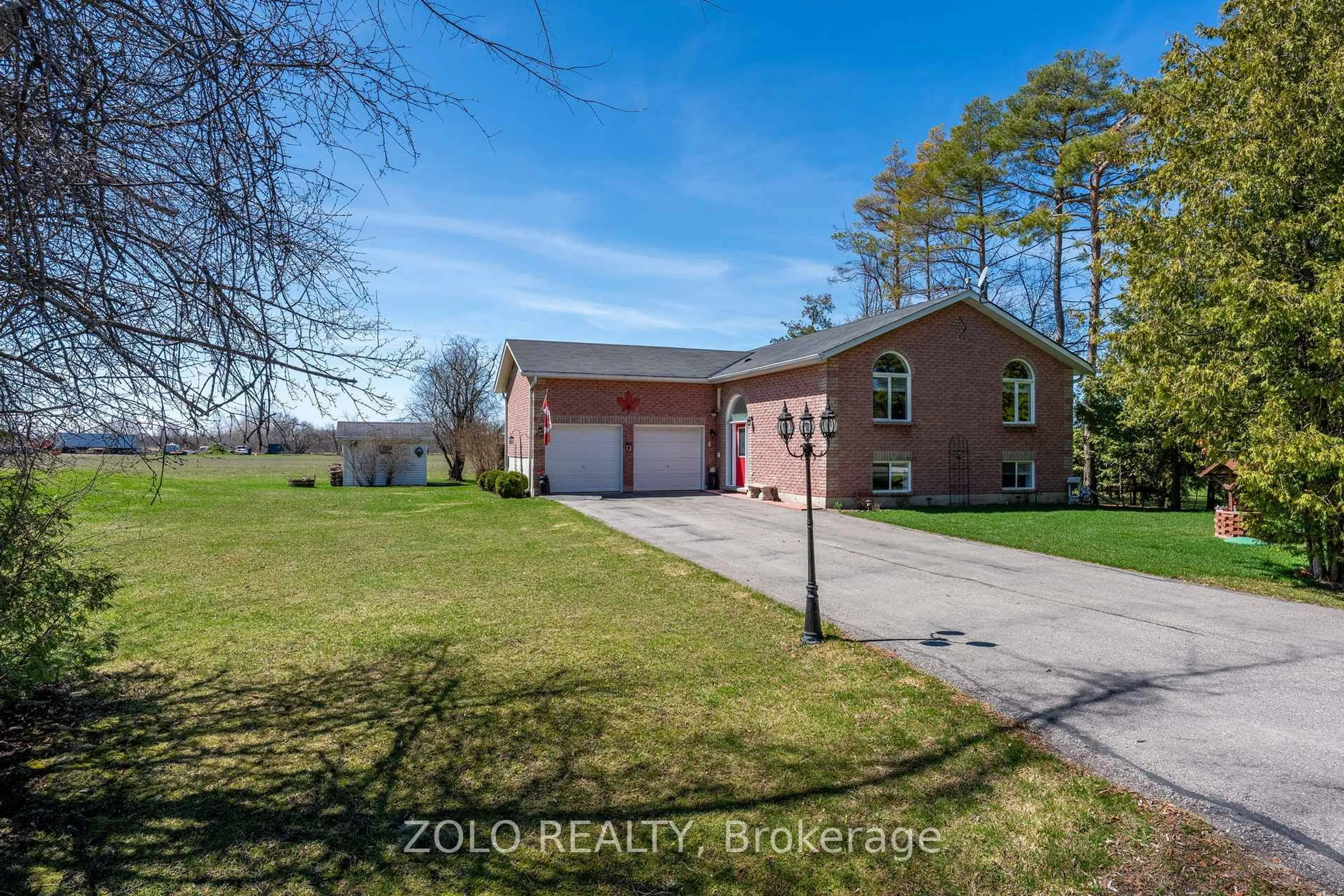 A pic from outside/outdoor area/front of a property/back of a property/a pic from drone, water/lake/river/ocean view for 30 Sunset Beach Rd, Georgina Ontario L0E 1N0