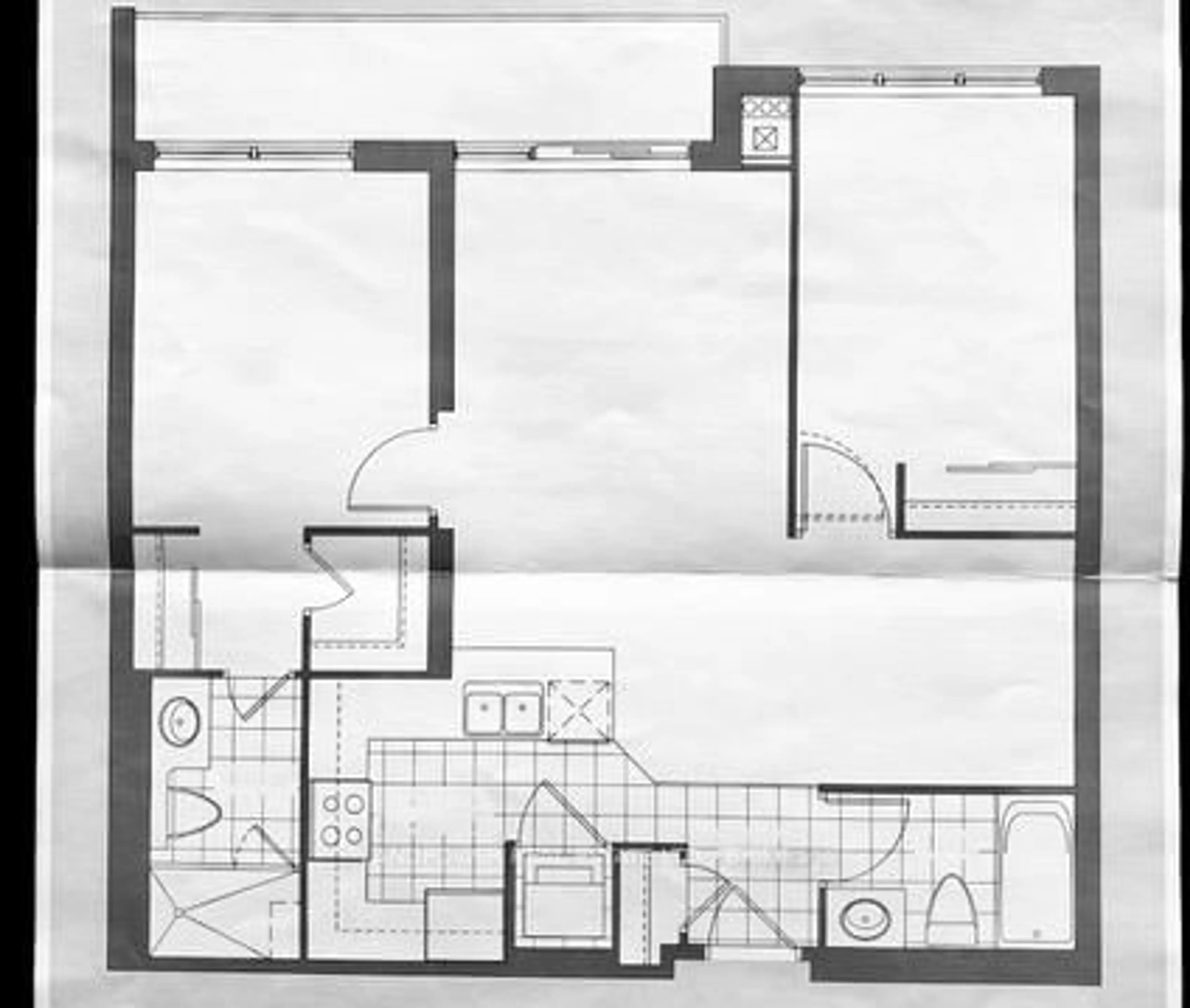Floor plan for 15 North Park Rd #1116, Vaughan Ontario L4J 0C9