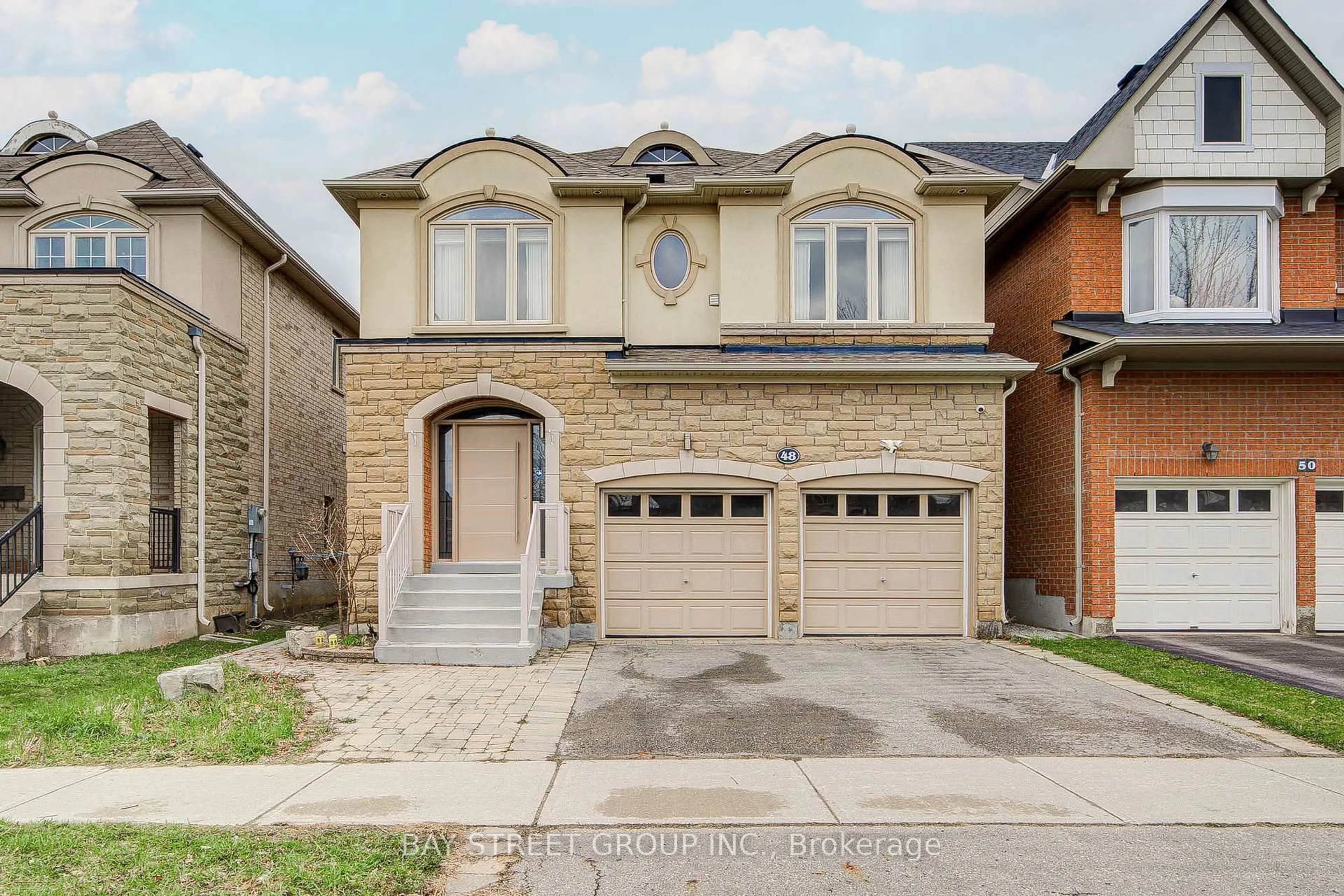 Home with brick exterior material, street for 48 Cozens Dr, Richmond Hill Ontario L4E 4W6