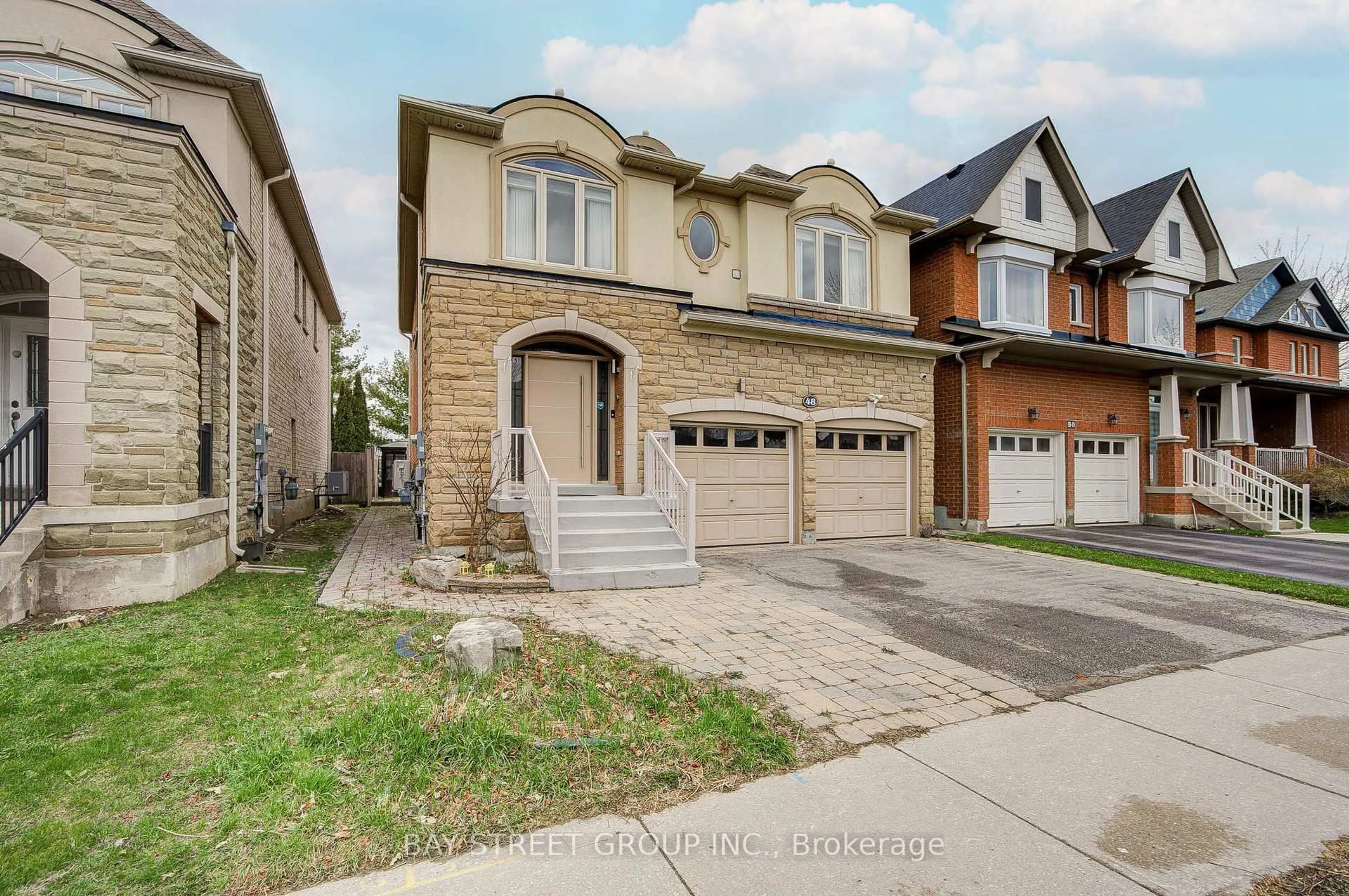 Home with brick exterior material, street for 48 Cozens Dr, Richmond Hill Ontario L4E 4W6