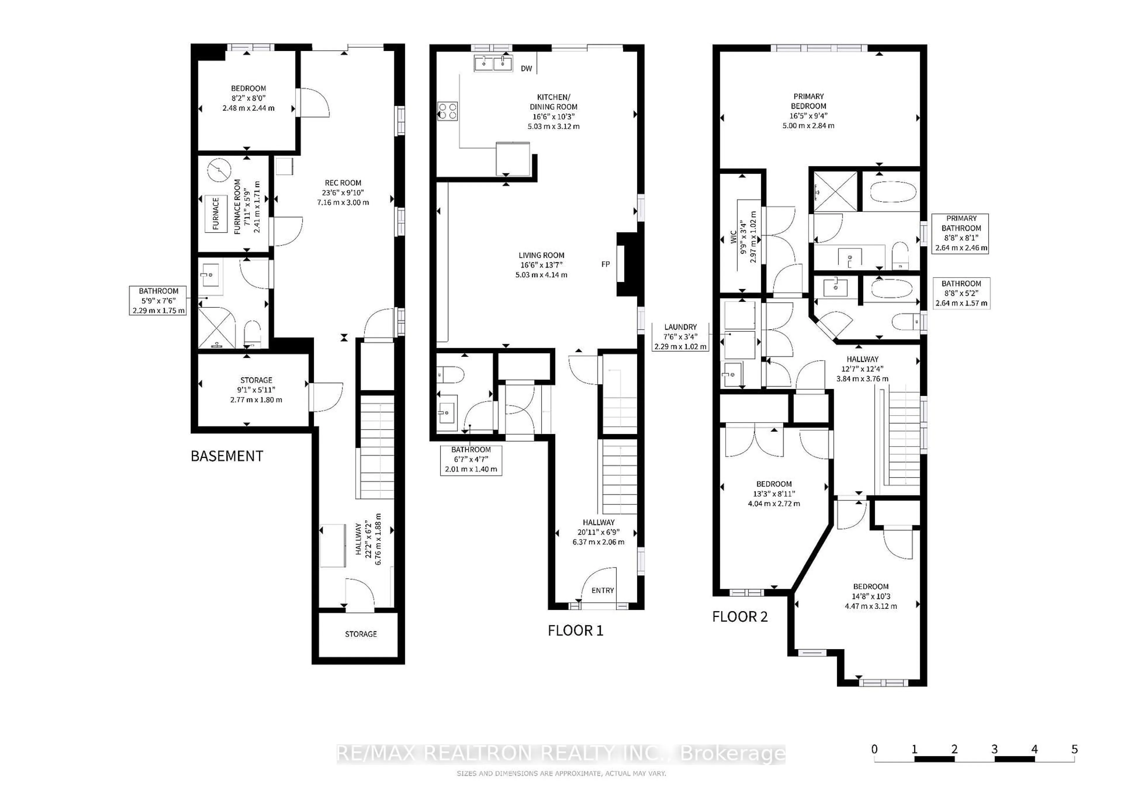 Floor plan for 44 Westolivia Tr, Vaughan Ontario L4J 0C1