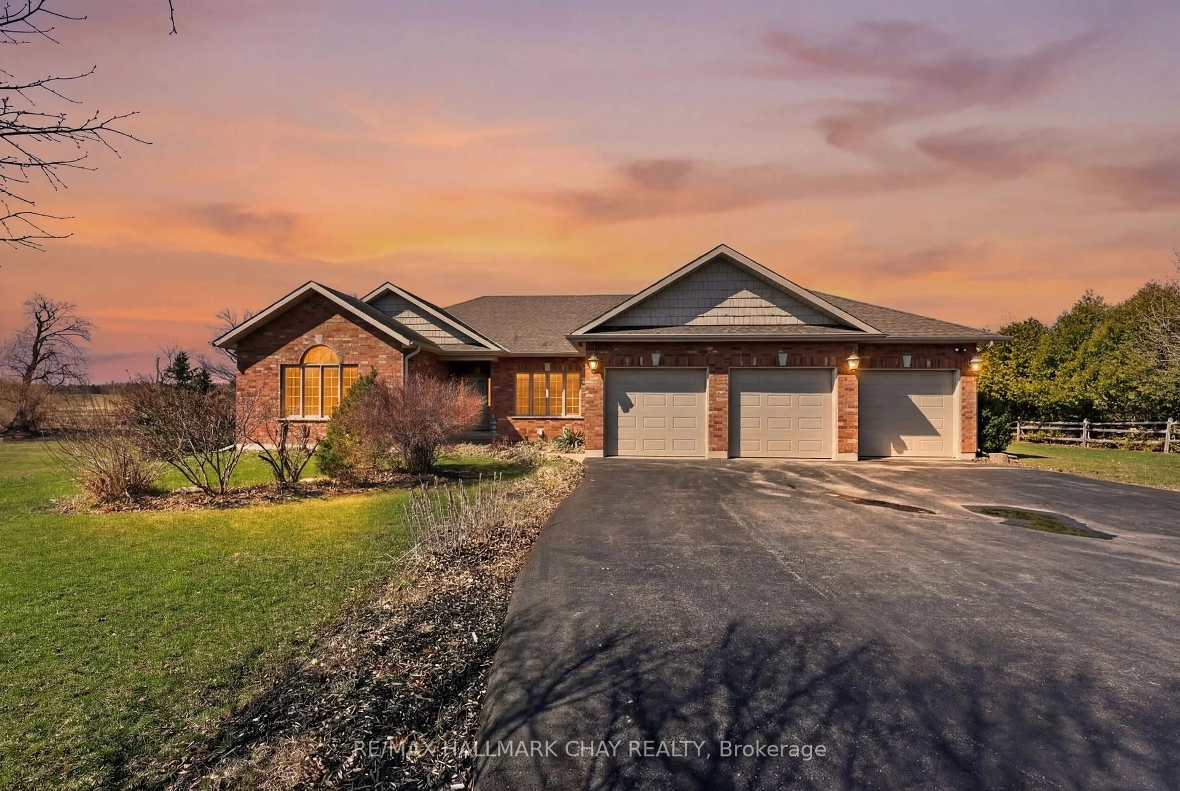 Home with brick exterior material, street for 4912 Concession Rd 3 Rd, Adjala-Tosorontio Ontario L0M 1J0